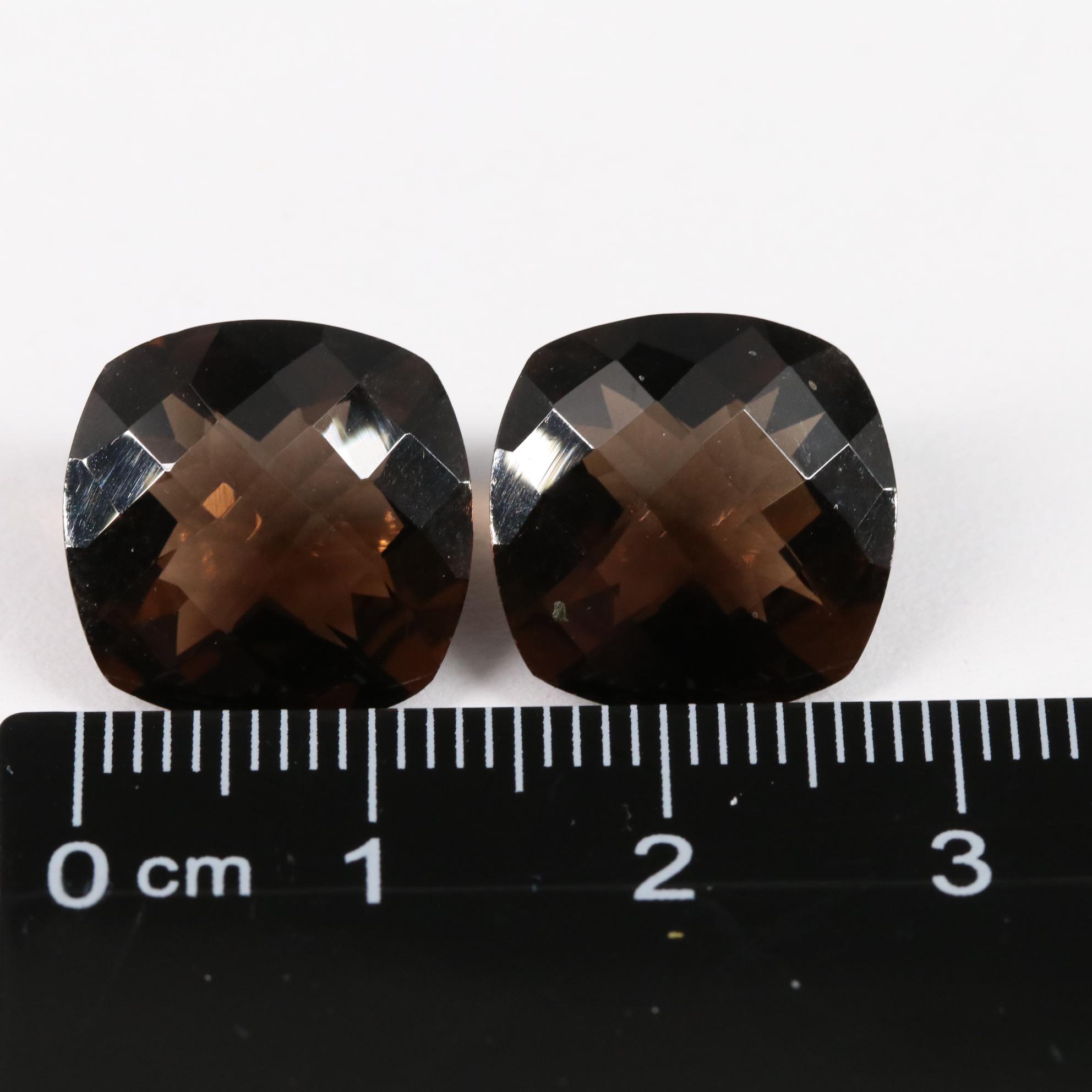 Loose 15.80 CTW Smoky Quartz Lot