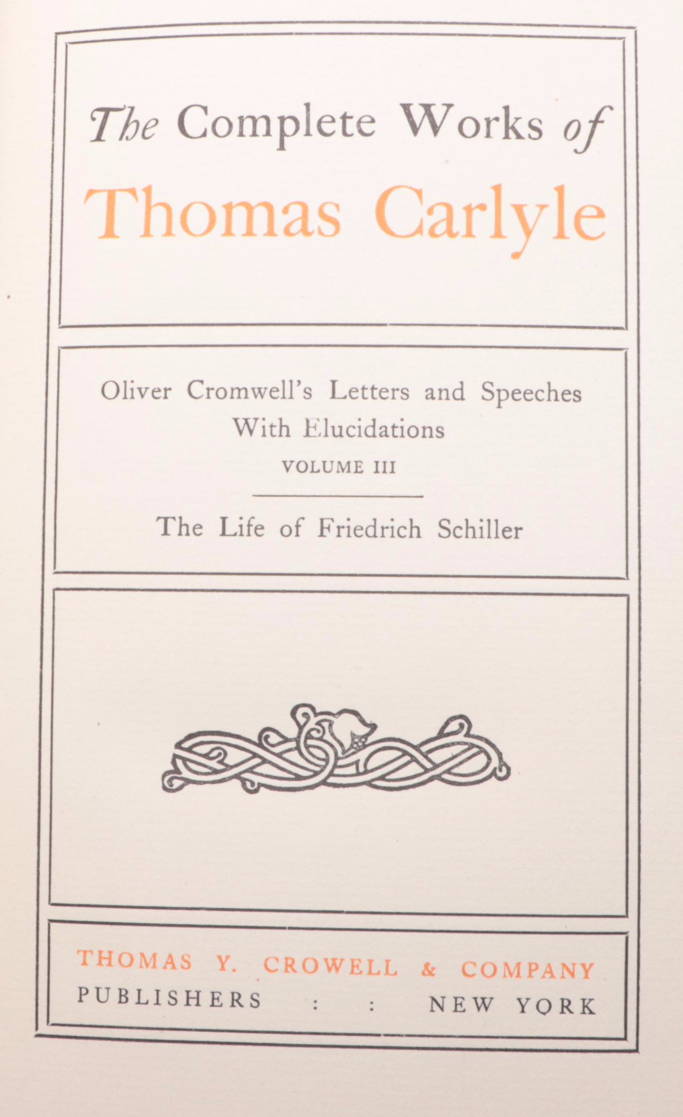 "The Complete Works of Thomas Carlyle" Partial Set, Late 19th/Early 20th Century