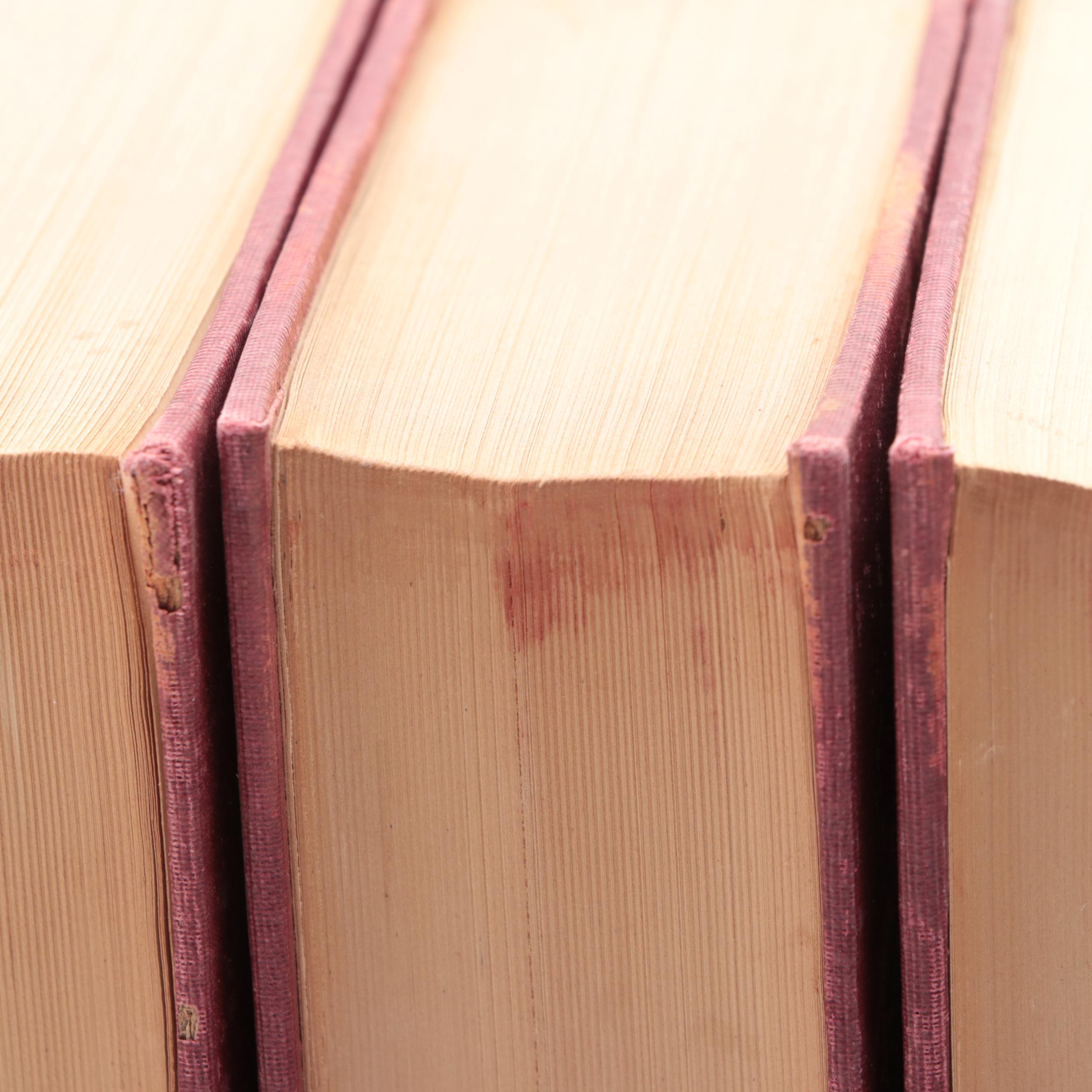 "The Complete Works of Thomas Carlyle" Partial Set, Late 19th/Early 20th Century