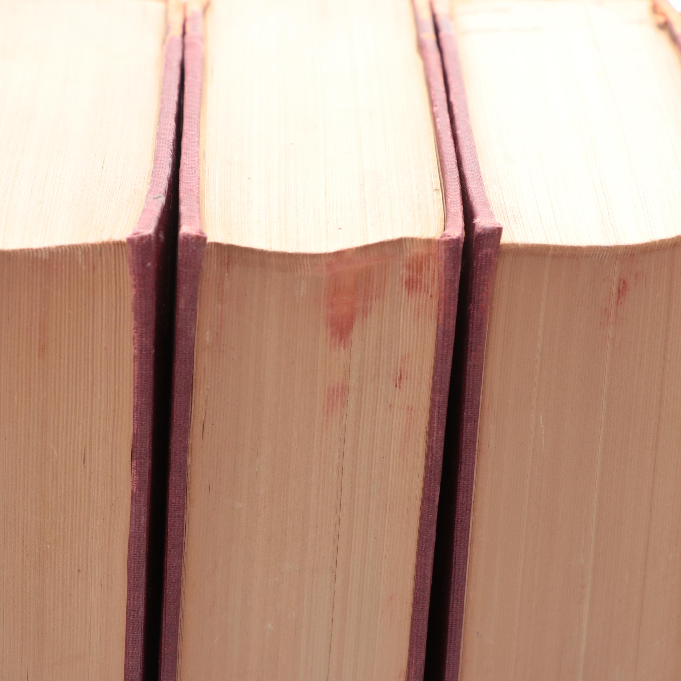 "The Complete Works of Thomas Carlyle" Partial Set, Late 19th/Early 20th Century