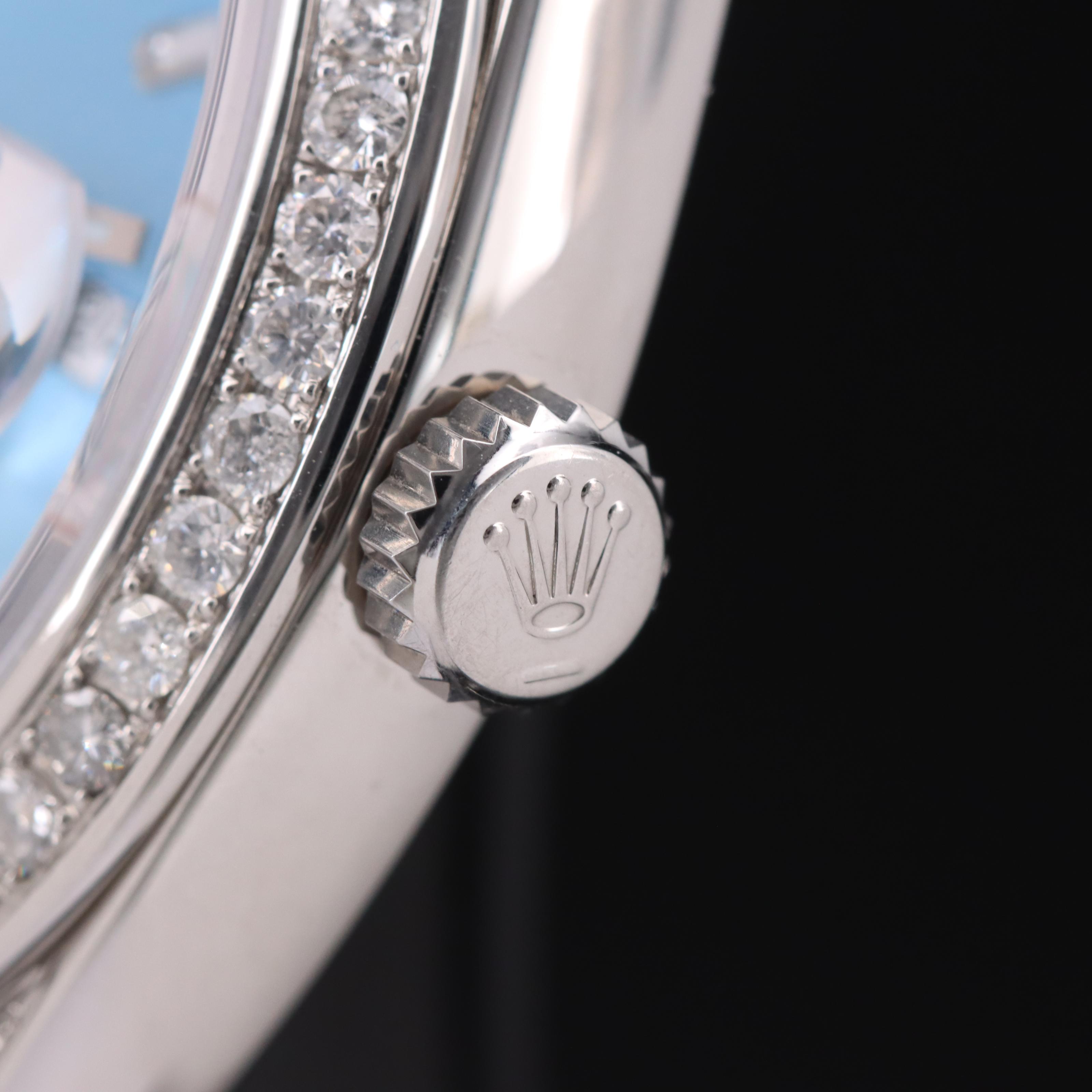 Rolex Datejust 7.42 CTW Diamond 41 mm Automatic Watch