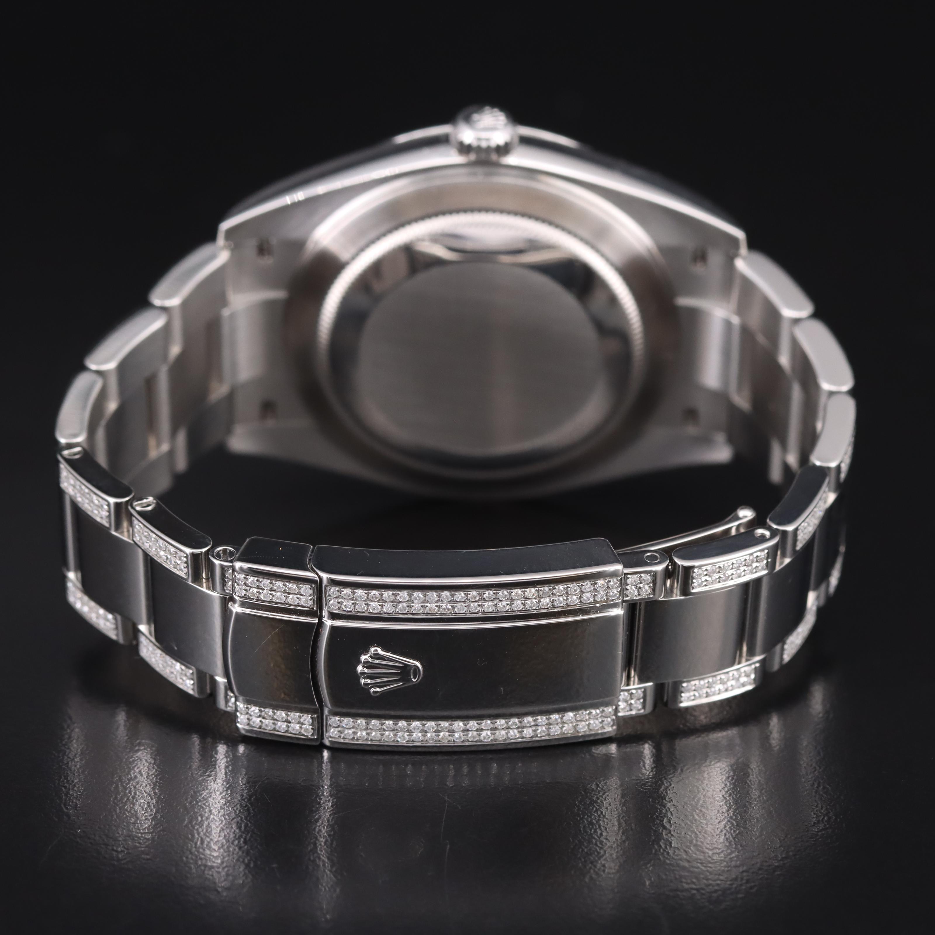 Rolex Datejust 7.42 CTW Diamond 41 mm Automatic Watch