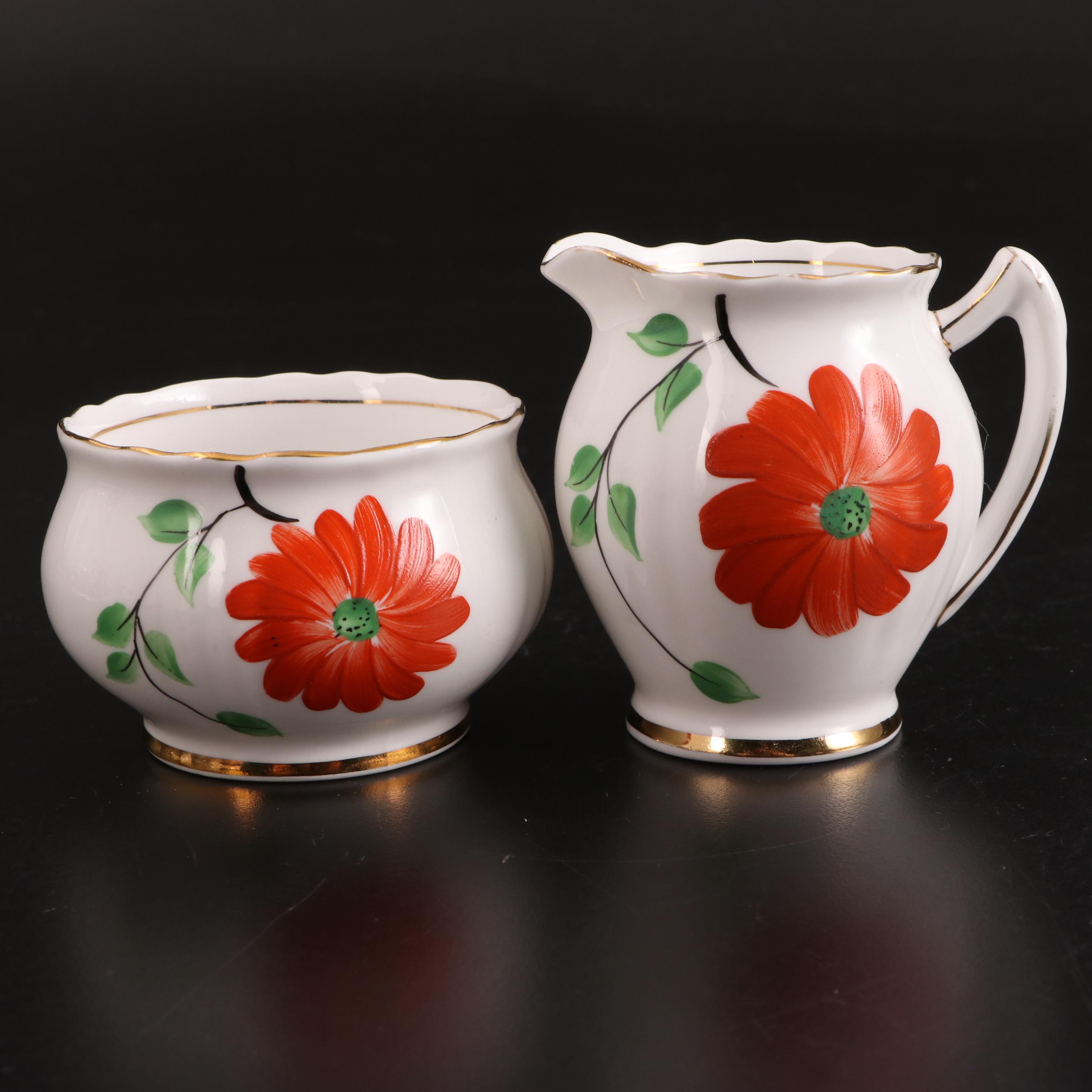 Adderley English Bone China "Nova Scotia Tartan" Tea Set and Other Tableware