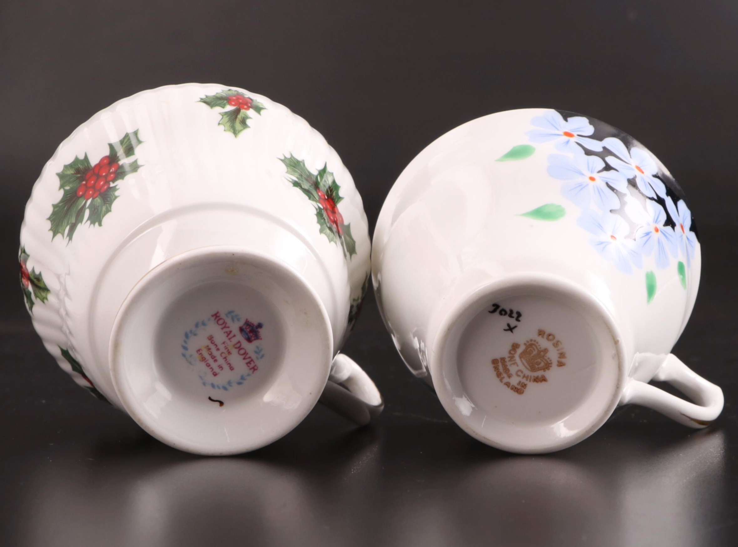 Adderley English Bone China "Nova Scotia Tartan" Tea Set and Other Tableware