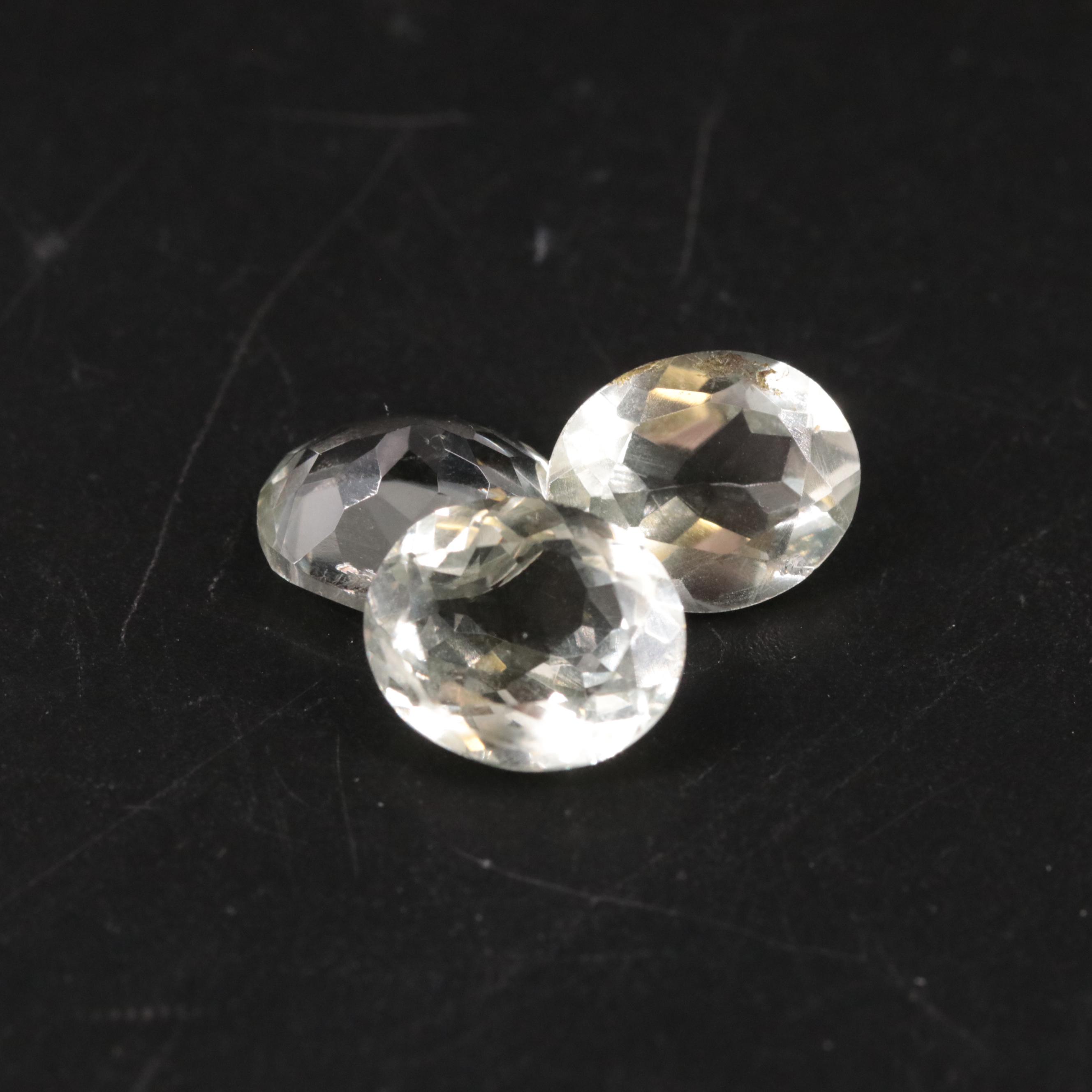 Loose 13.52 CTW Prasiolite