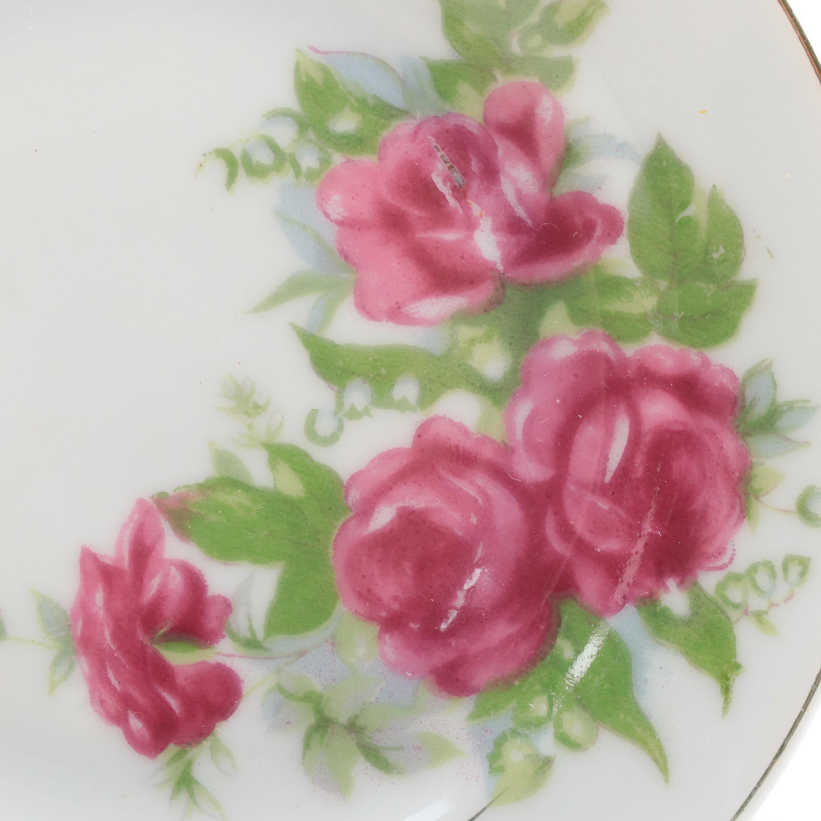 Japanese Porcelain Toy Tea Set, Mid-20th Century