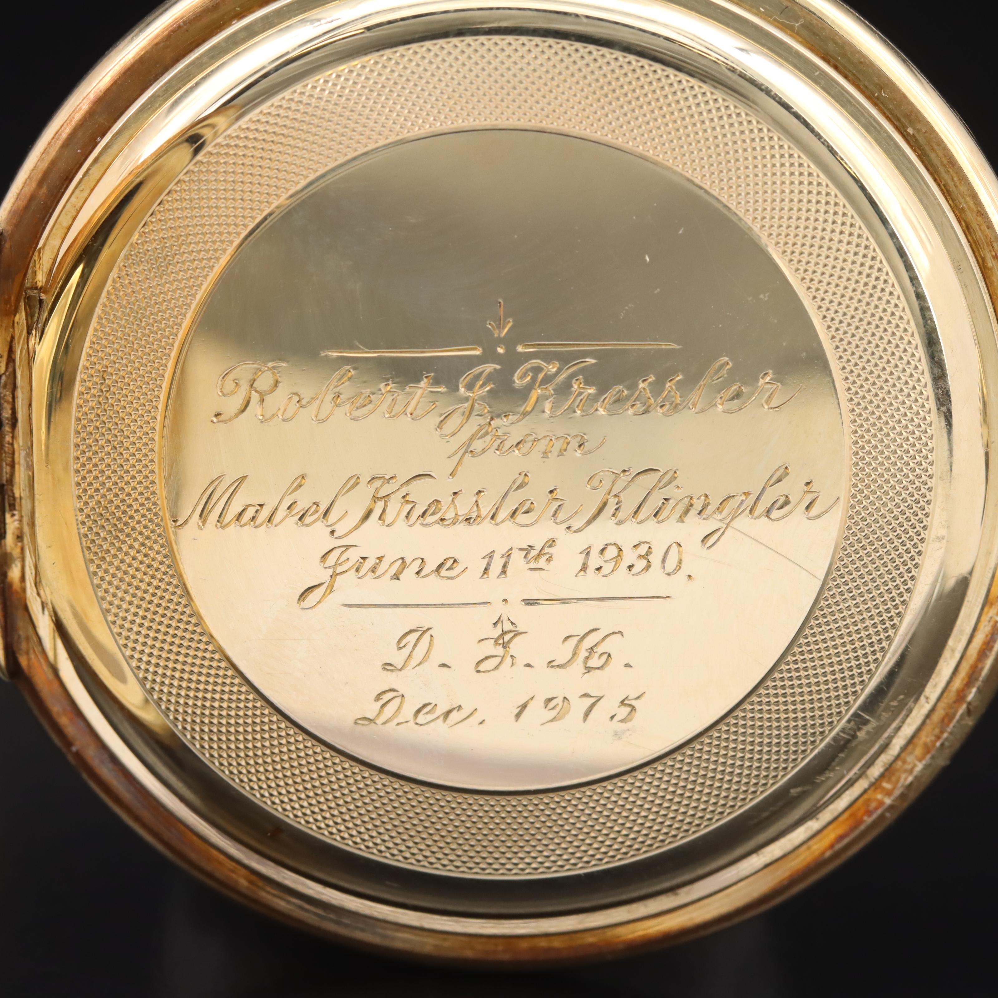 Antique Vacheron Constantin 14K Pocket Watch