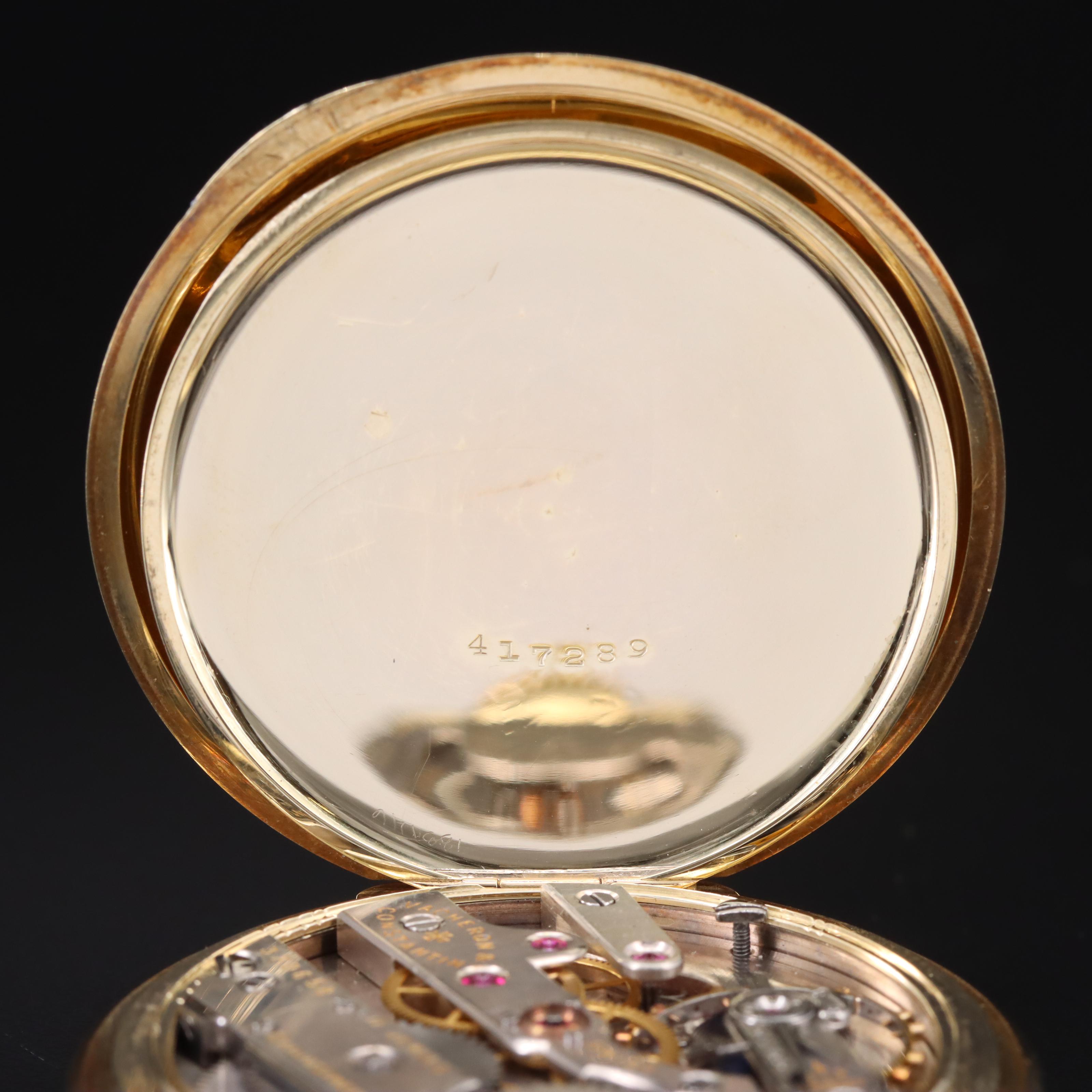 Antique Vacheron Constantin 14K Pocket Watch