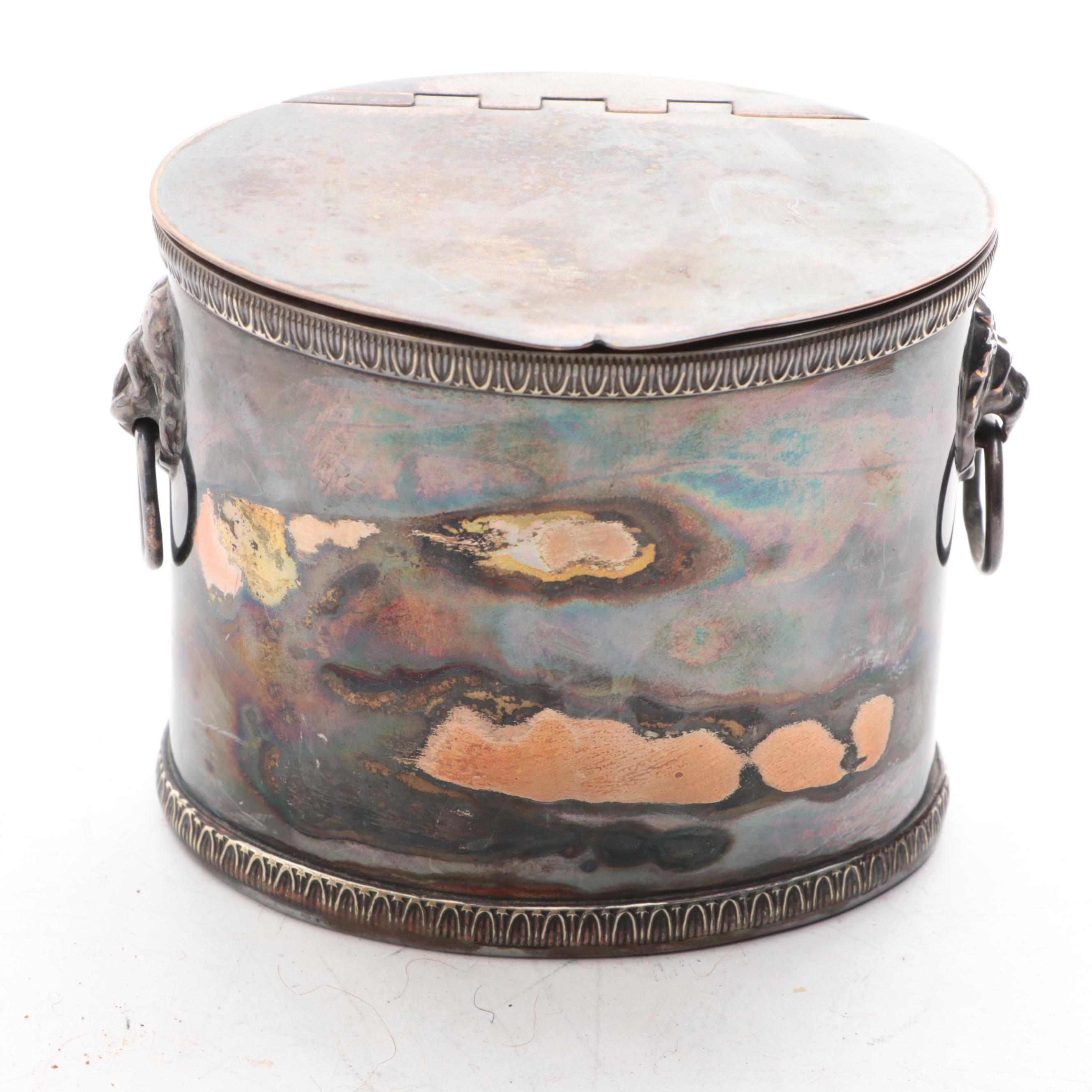 Sterling Silver Hand Mirrors and Brushes with Other Cigarette Cases and Décor