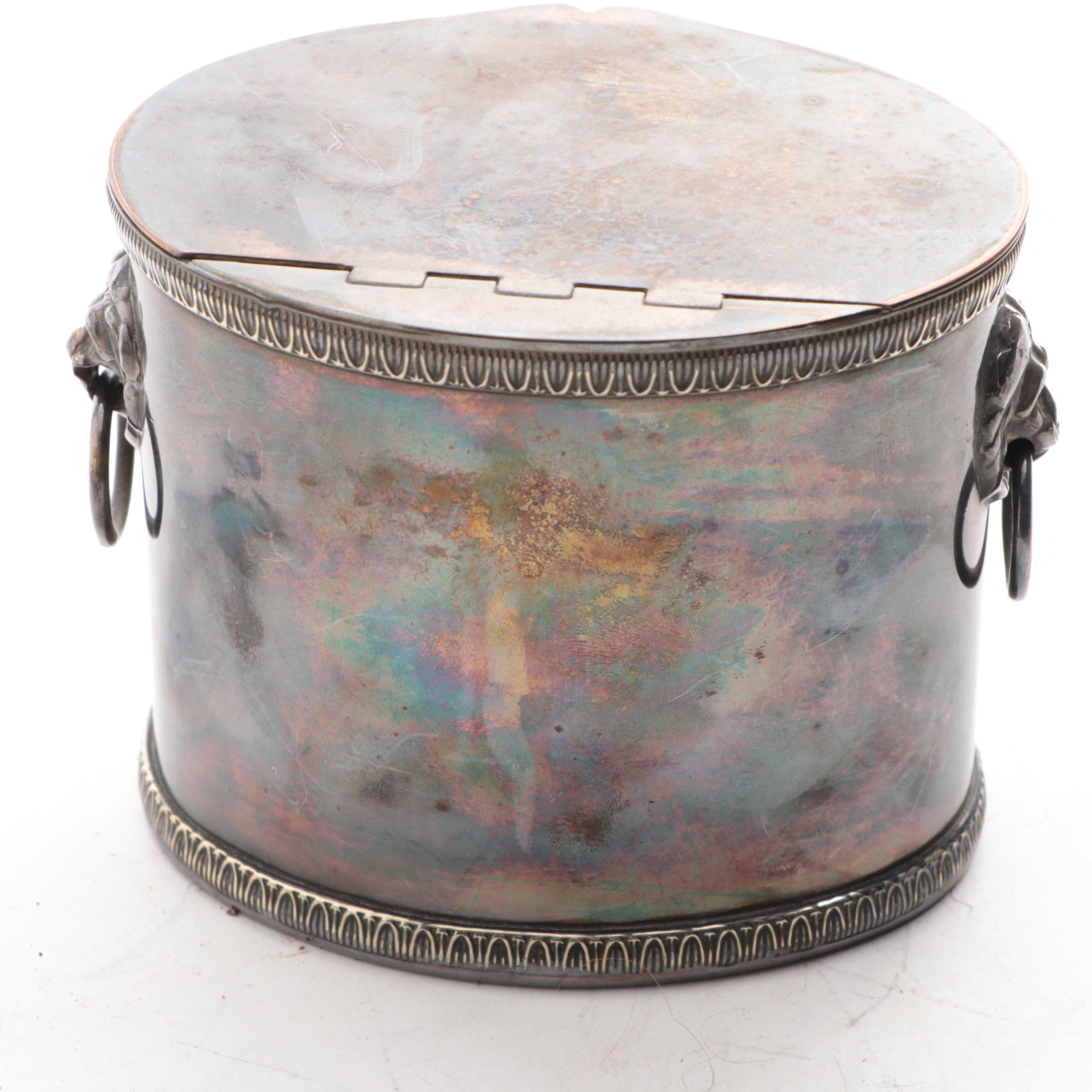 Sterling Silver Hand Mirrors and Brushes with Other Cigarette Cases and Décor