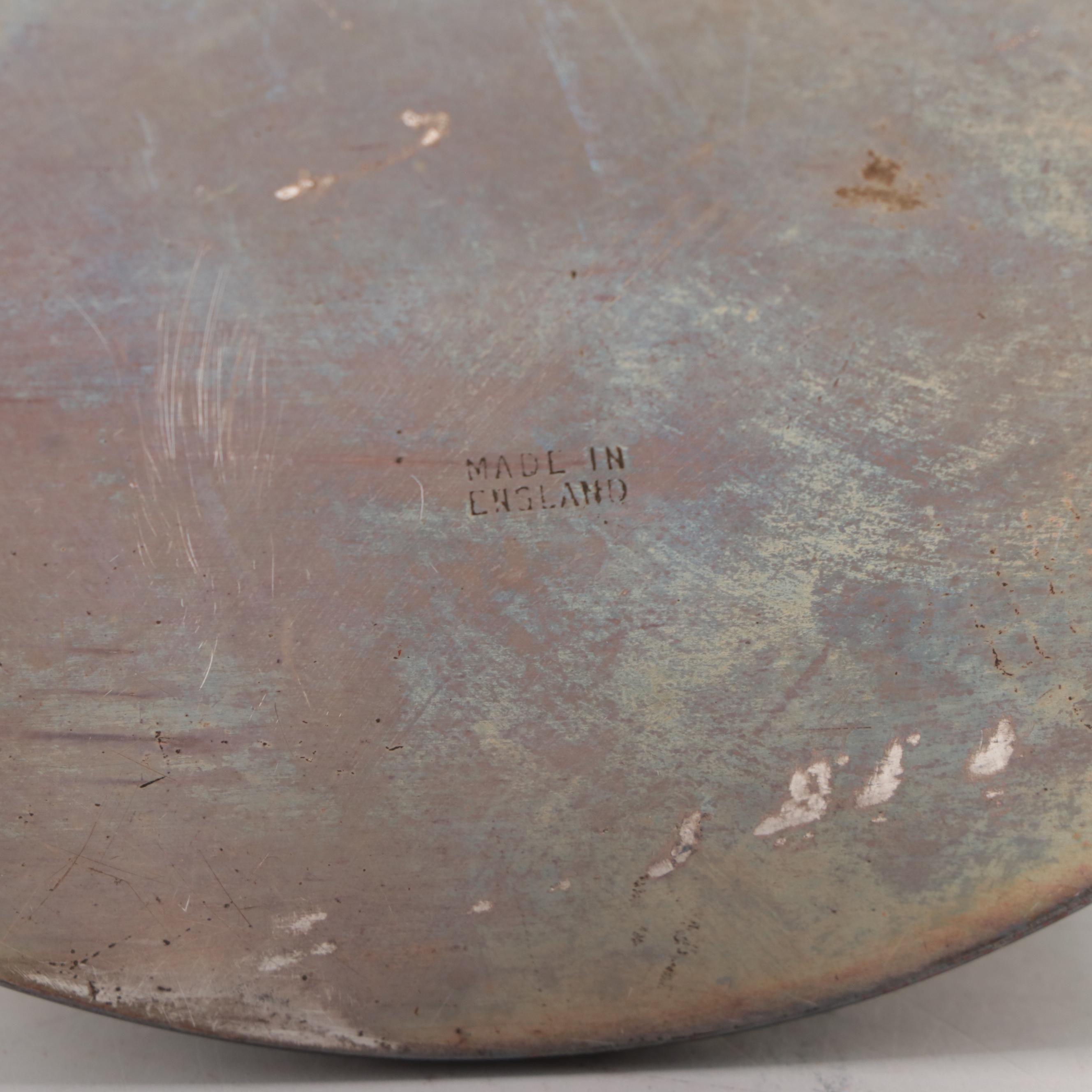 Sterling Silver Hand Mirrors and Brushes with Other Cigarette Cases and Décor