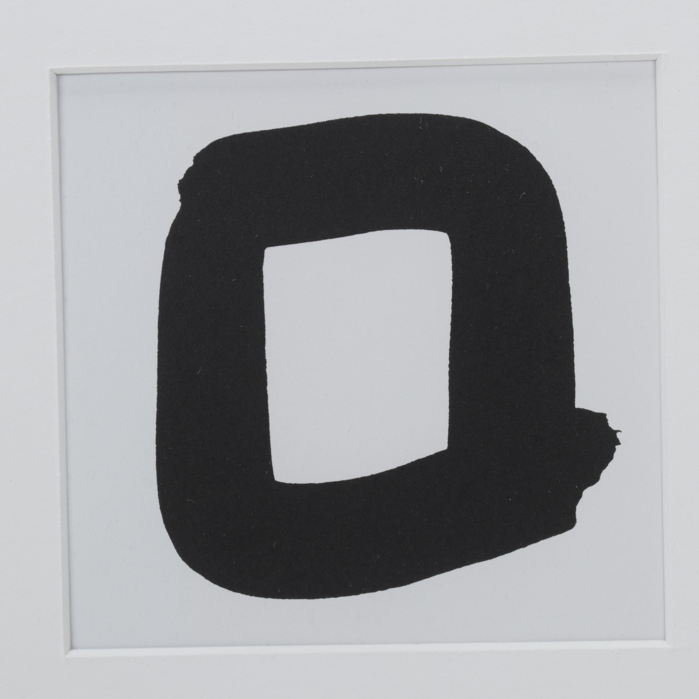 Ellsworth Kelly Lithograph for "Derrière le Miroir," 1964