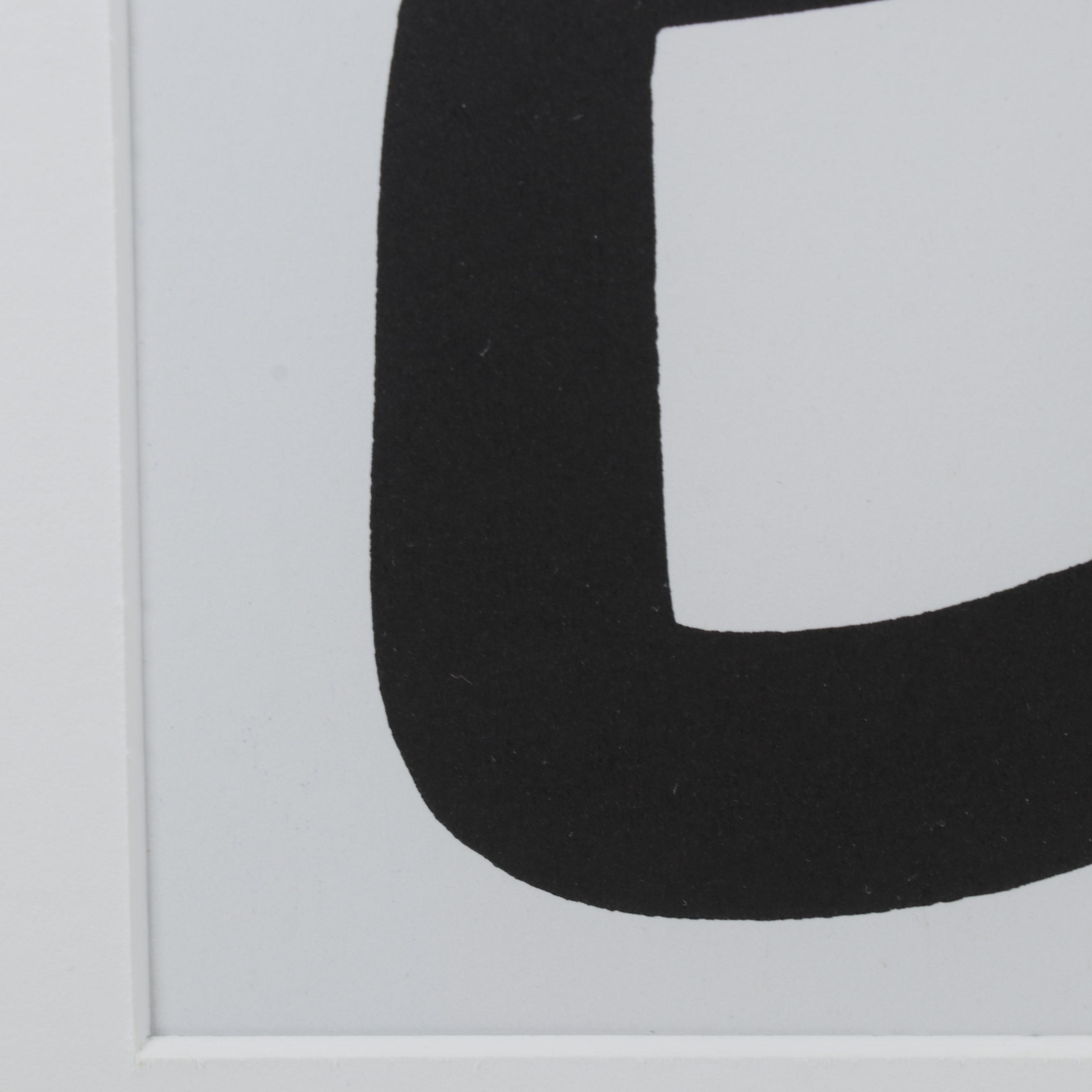 Ellsworth Kelly Lithograph for "Derrière le Miroir," 1964