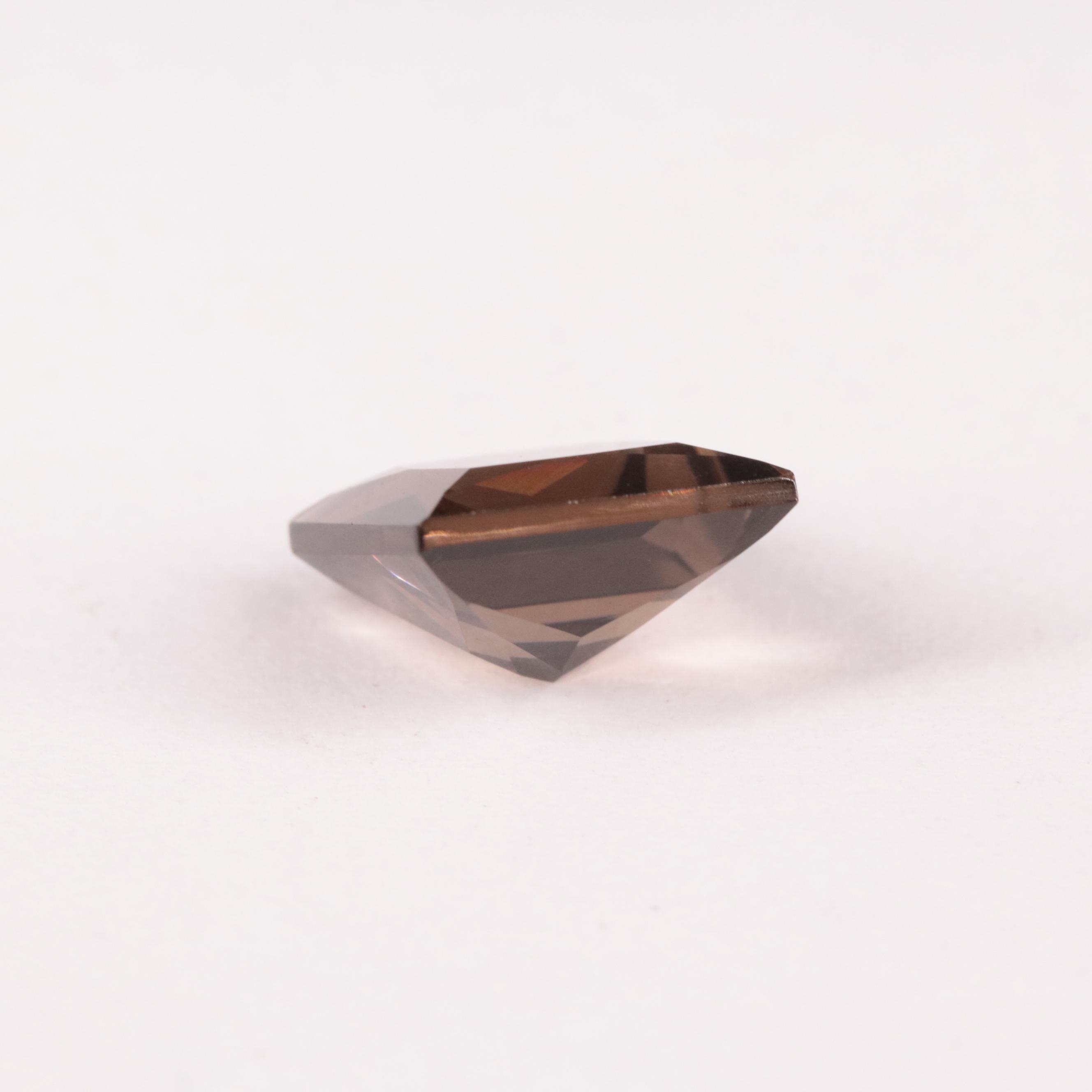 Loose 6.92 CT Smoky Quartz