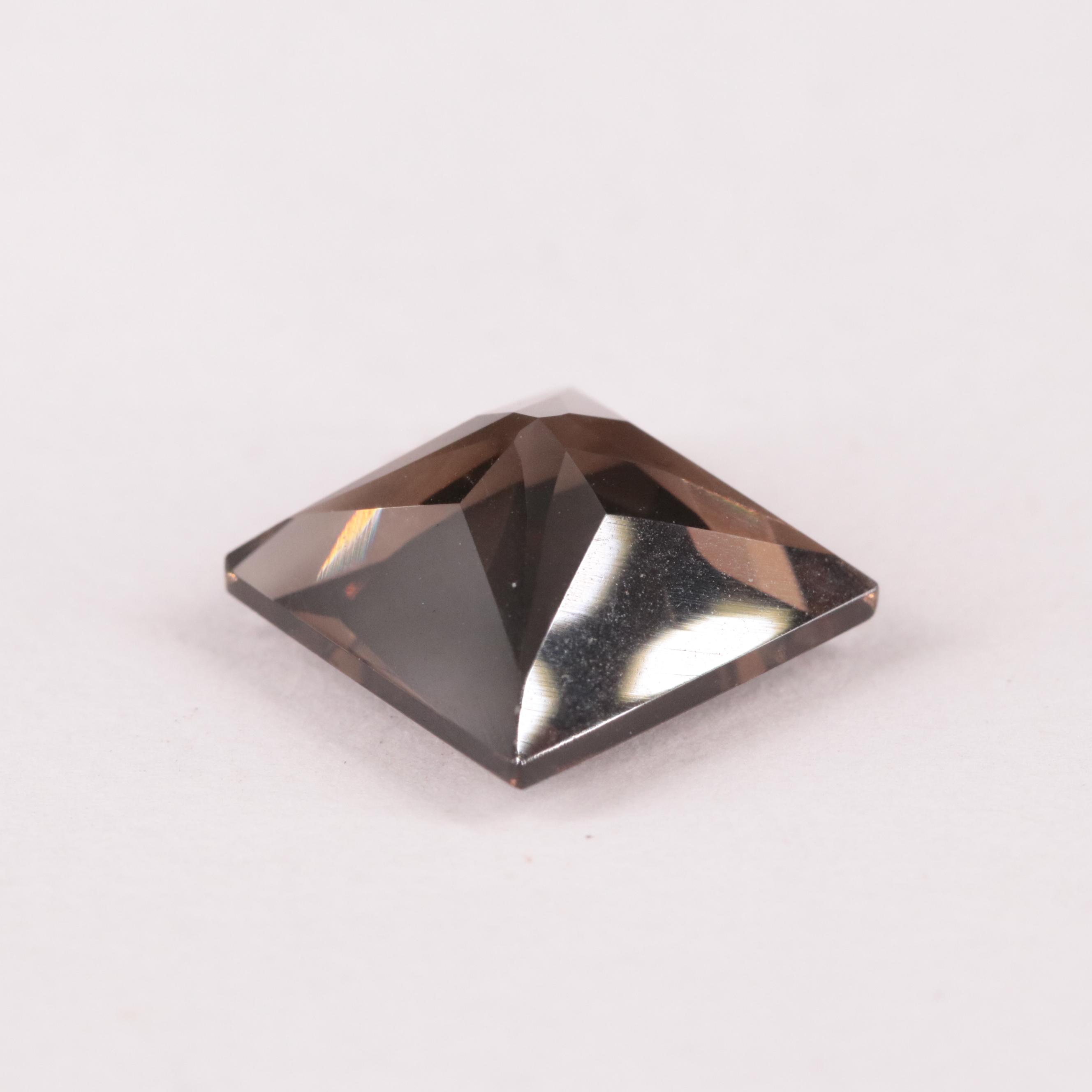 Loose 6.92 CT Smoky Quartz