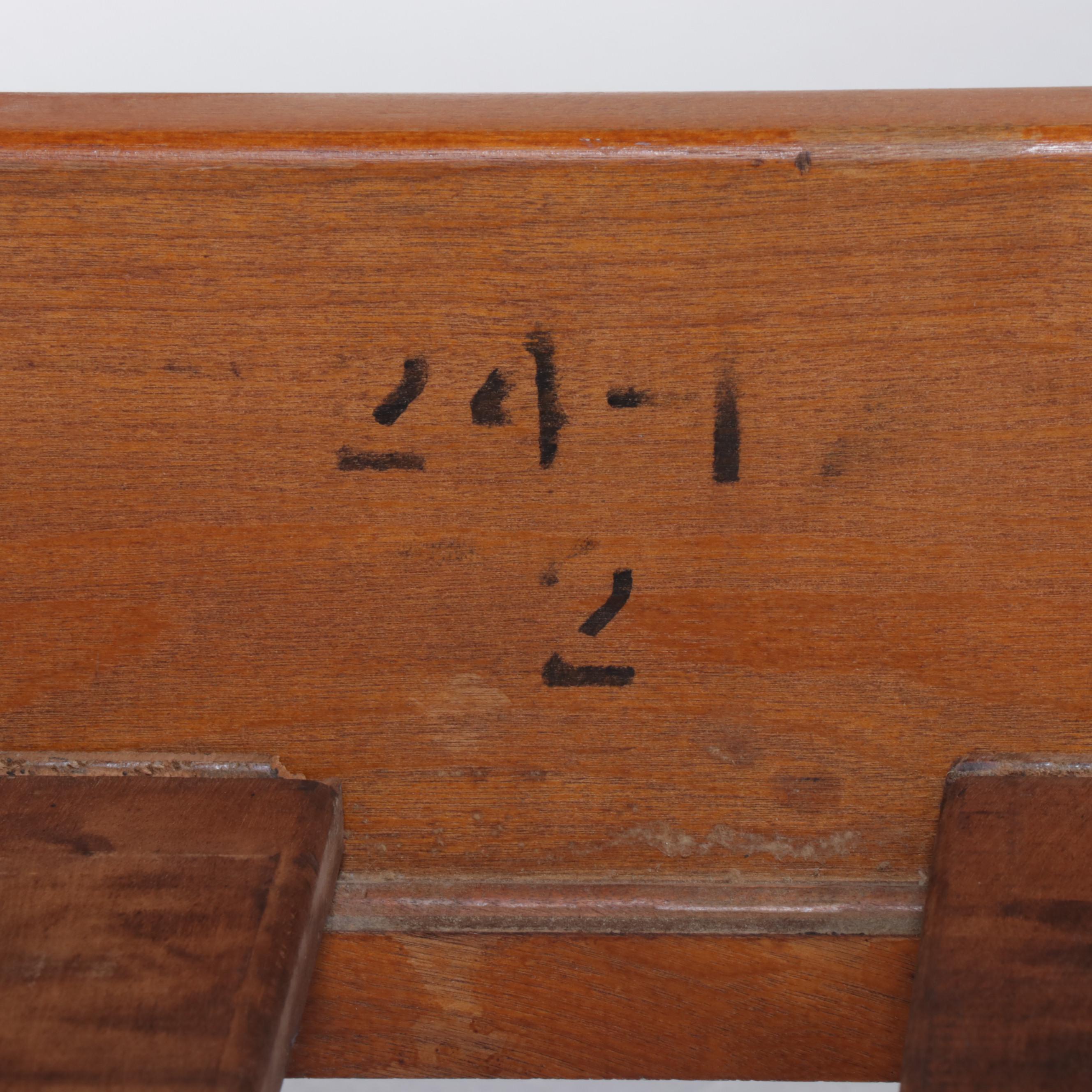 Colonial Style Maple Full Size Bed Frame, 20th Century