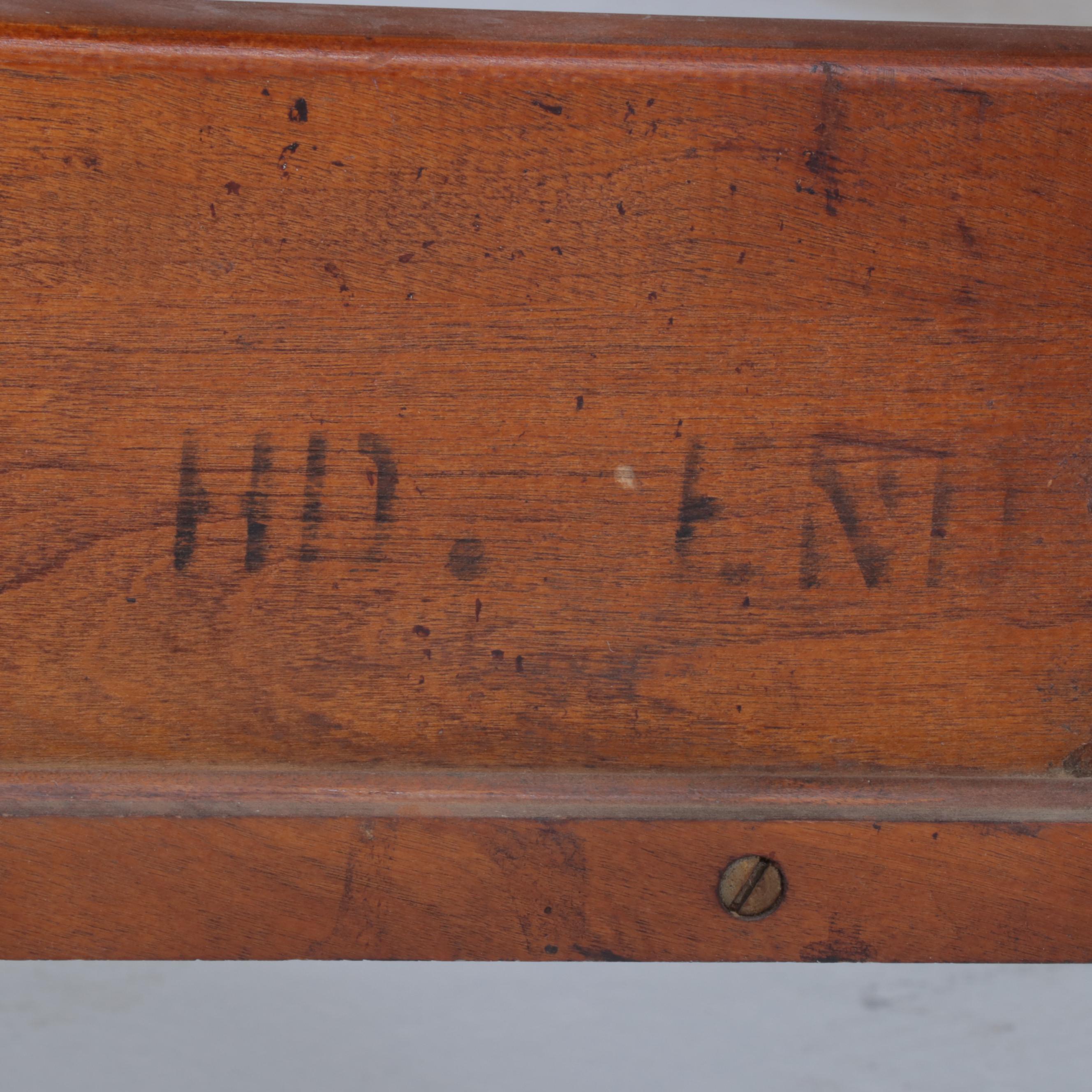 Colonial Style Maple Full Size Bed Frame, 20th Century