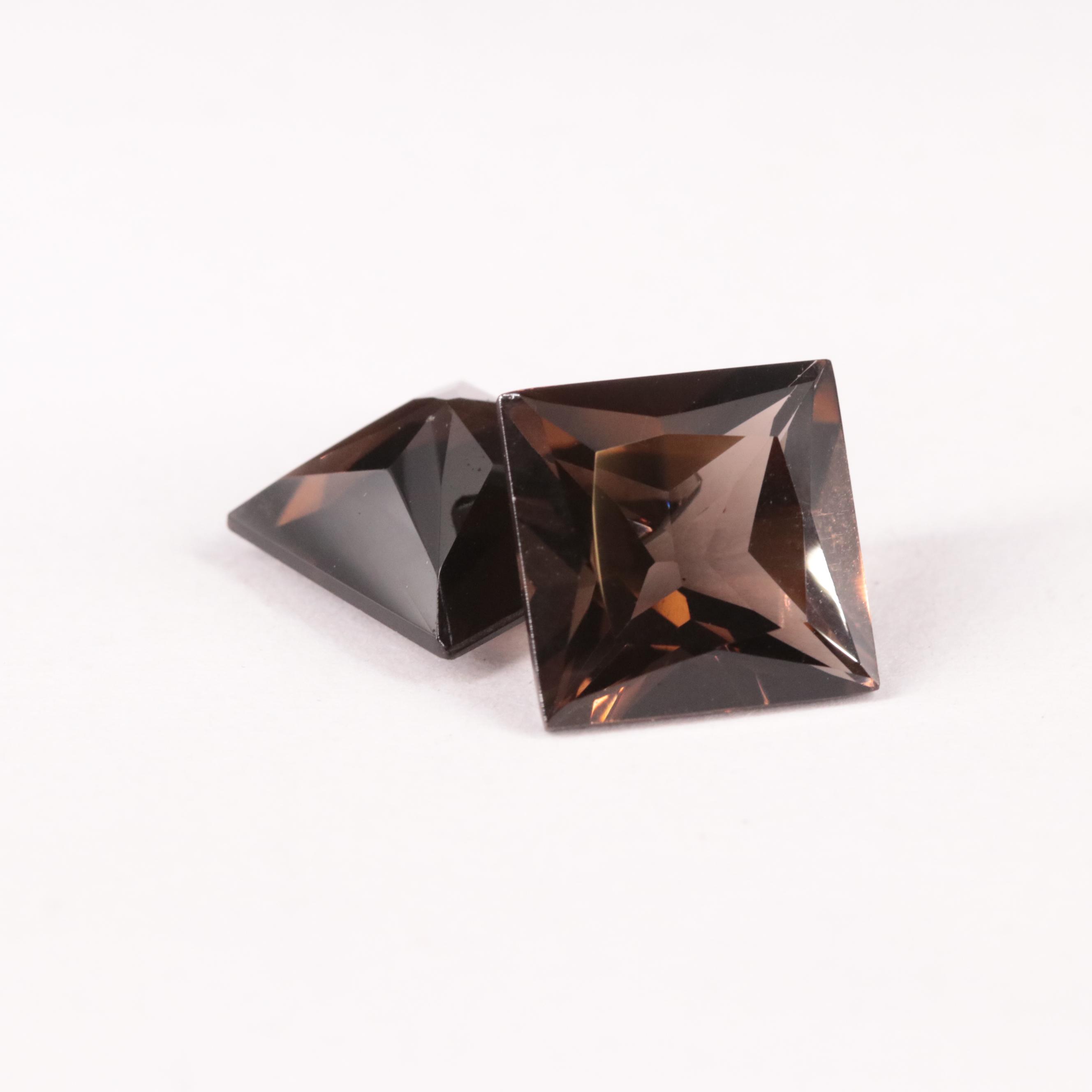 Loose 13.42 CTW Smoky Quartz