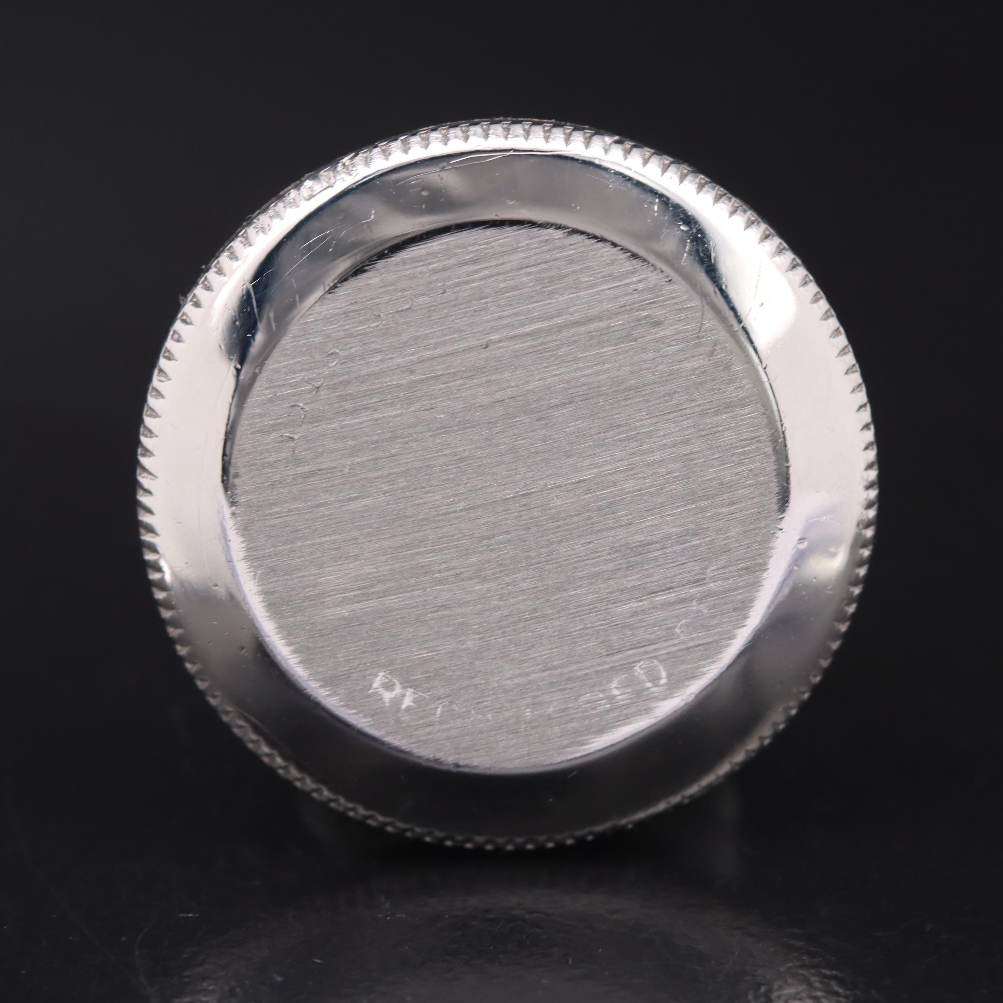 1987 Rolex Oyster Perpetual Mother-of-Pearl and Diamond Bezel Watch