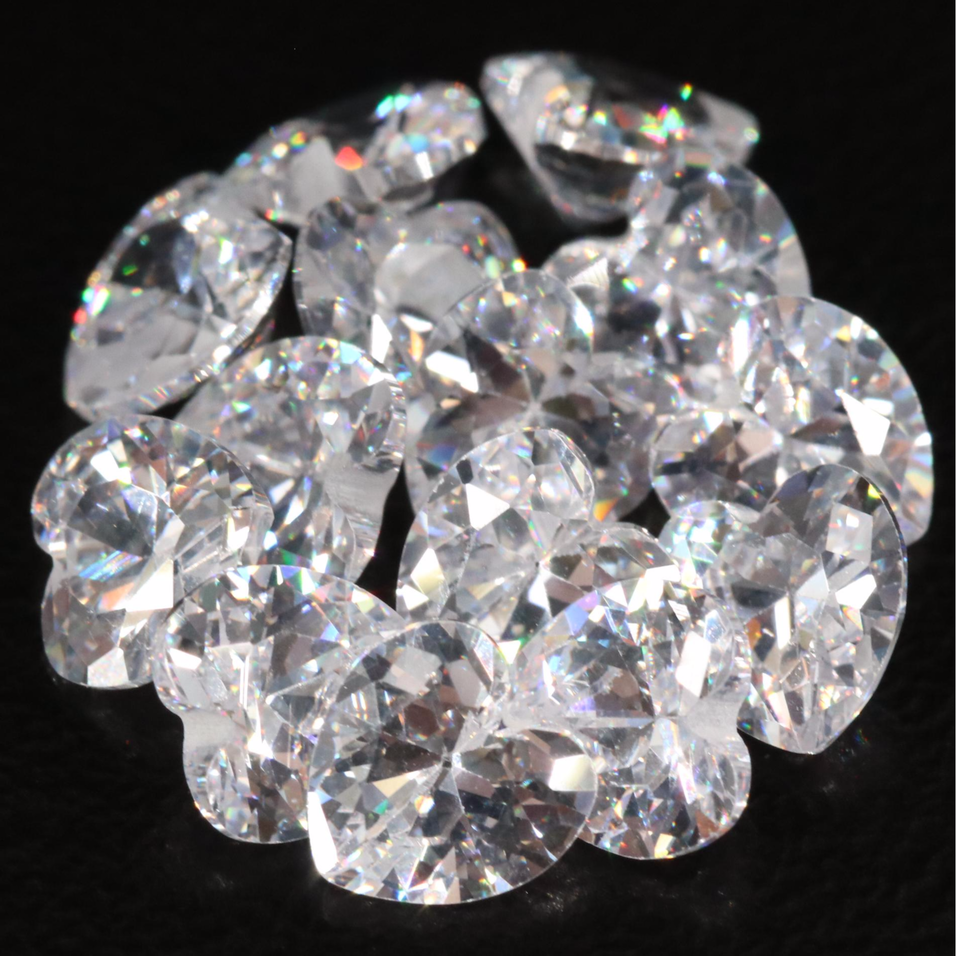 Loose 11.10 CTW Cubic Zirconia Lot