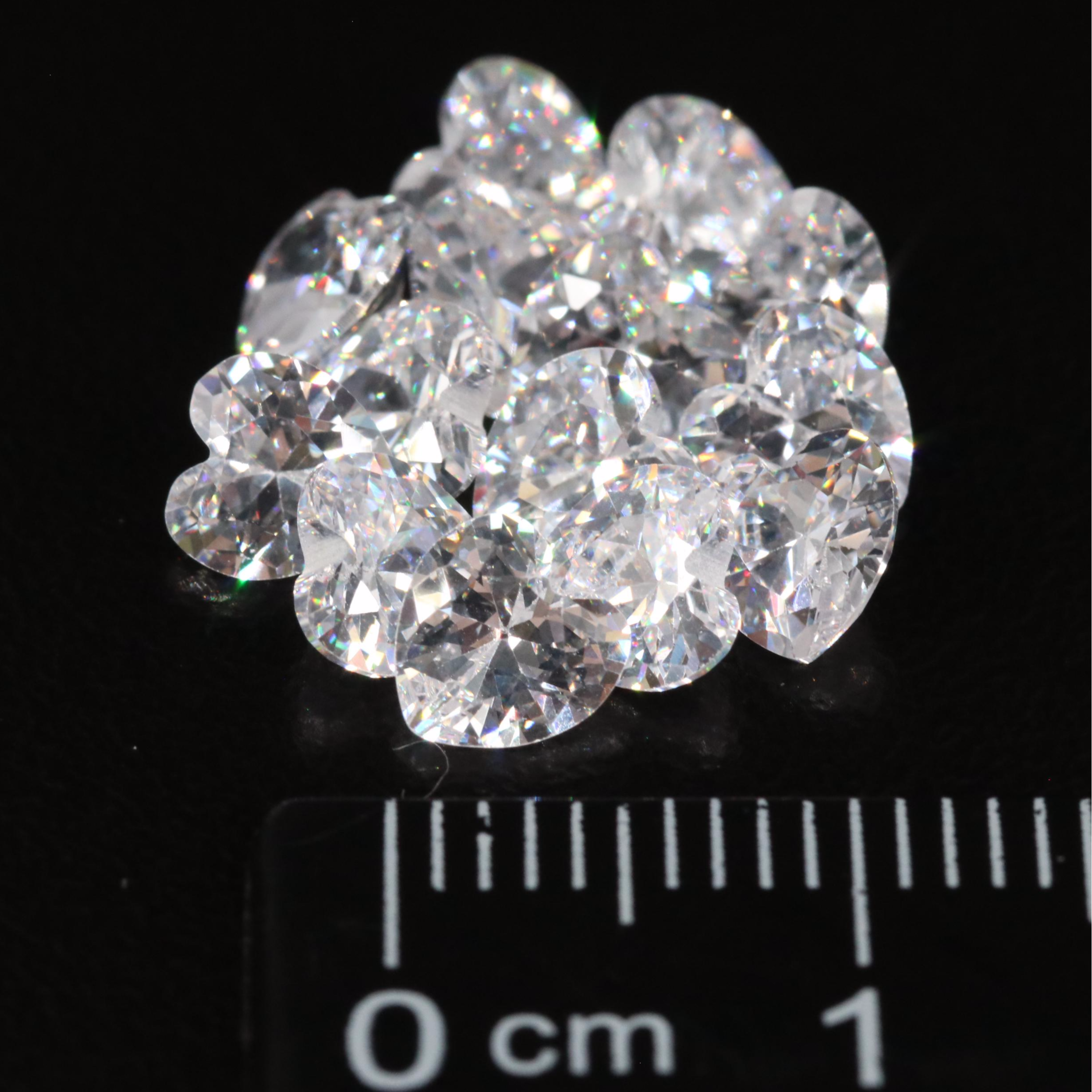Loose 11.10 CTW Cubic Zirconia Lot
