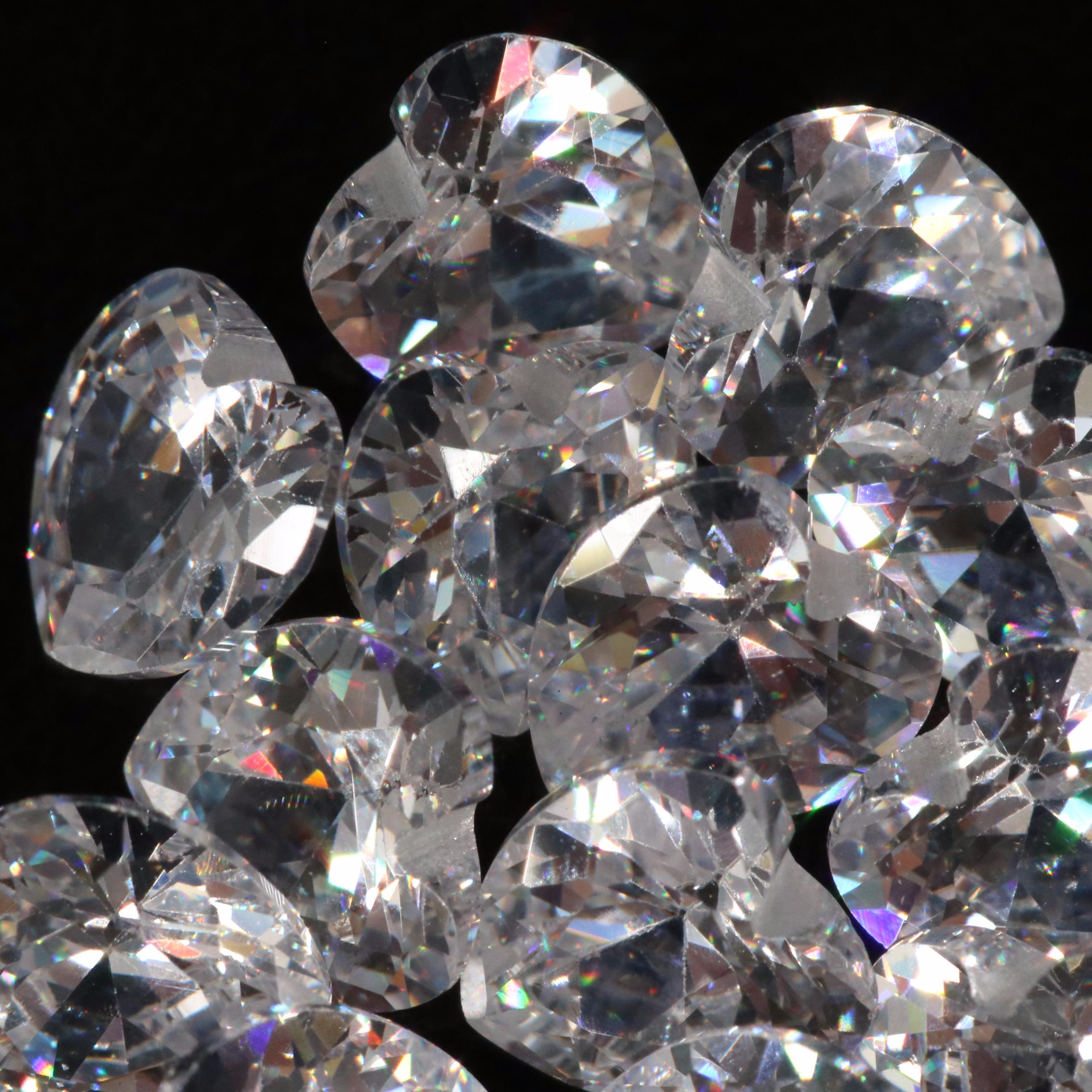 Loose 11.10 CTW Cubic Zirconia Lot