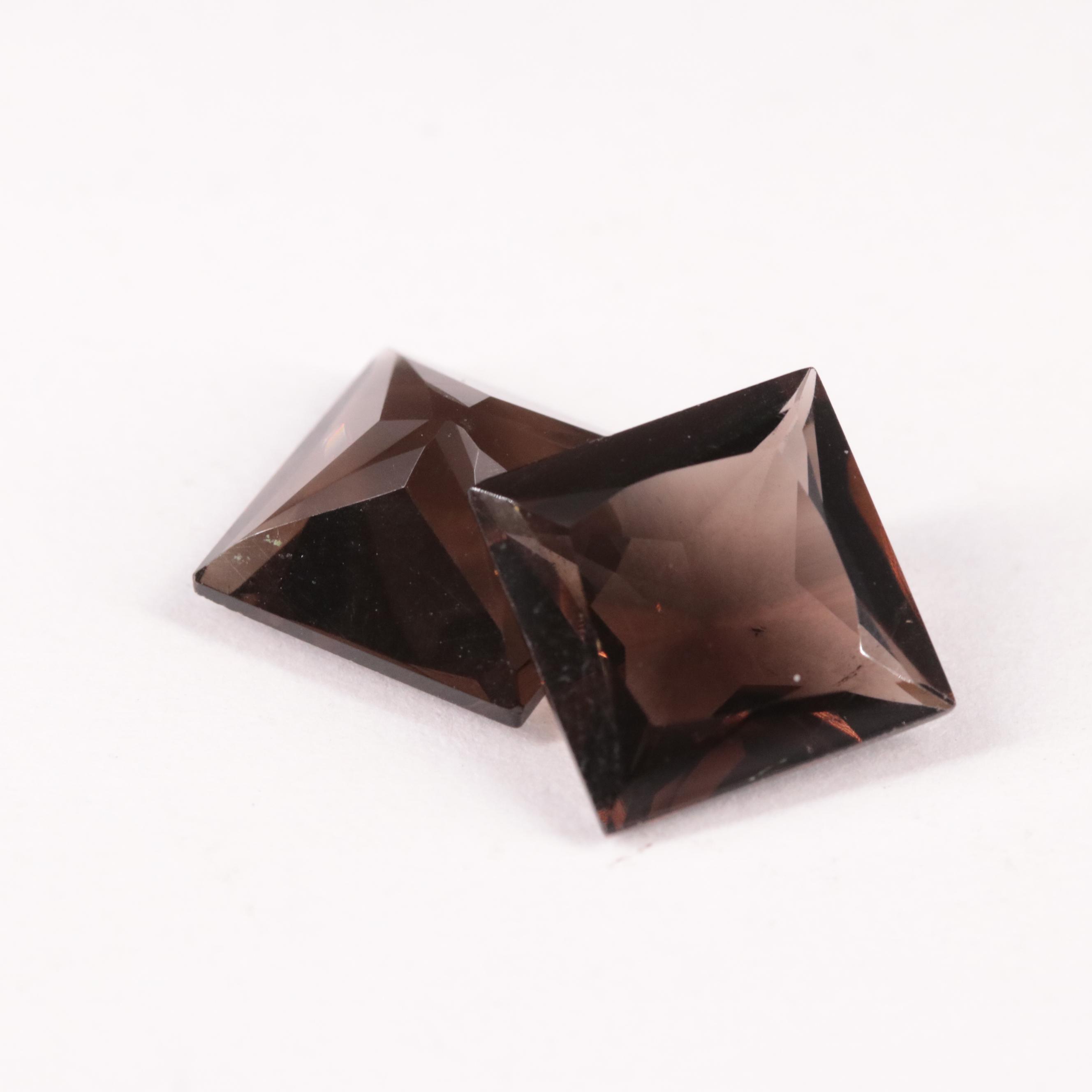 Loose 12.60 CTW Smoky Quartz