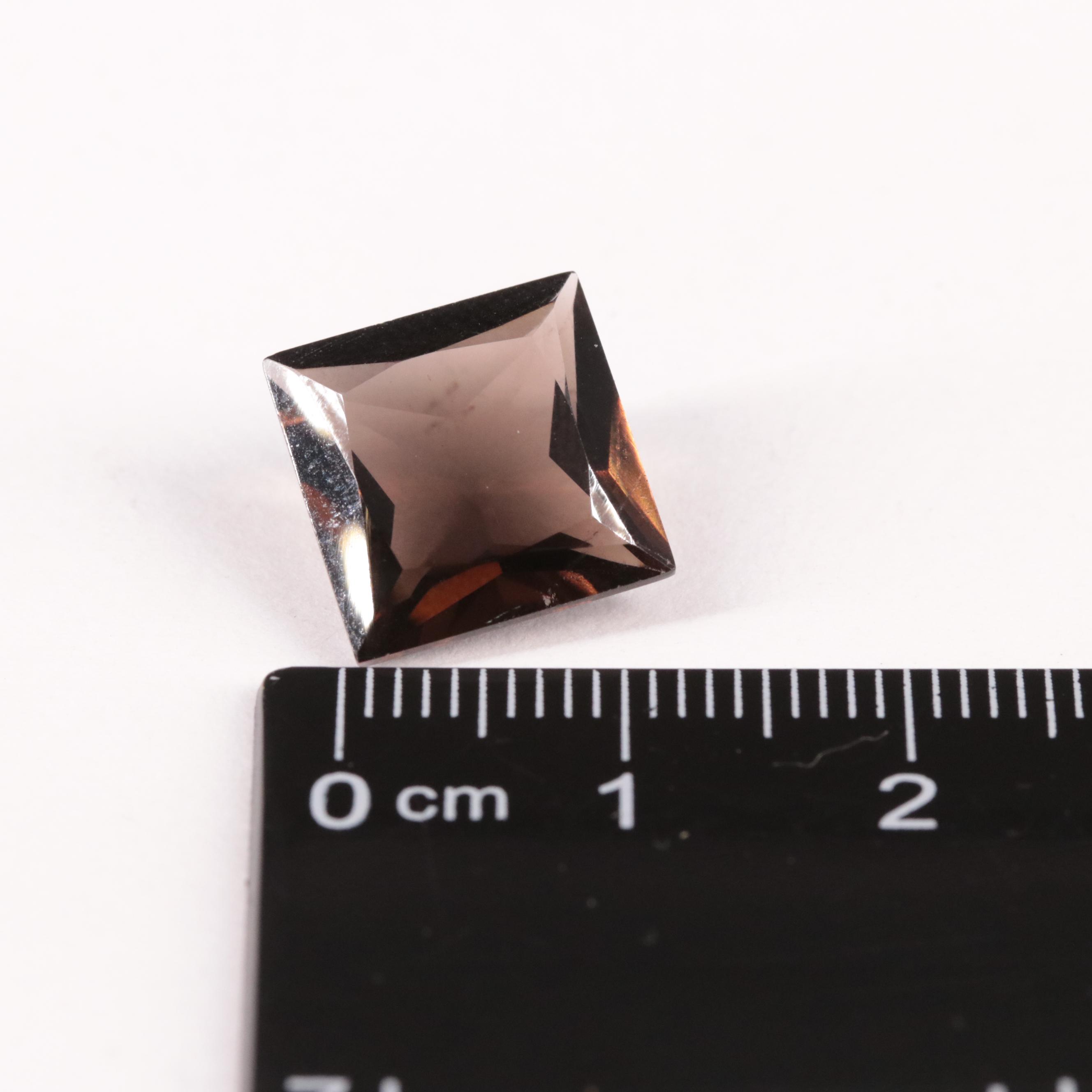 Loose 12.60 CTW Smoky Quartz