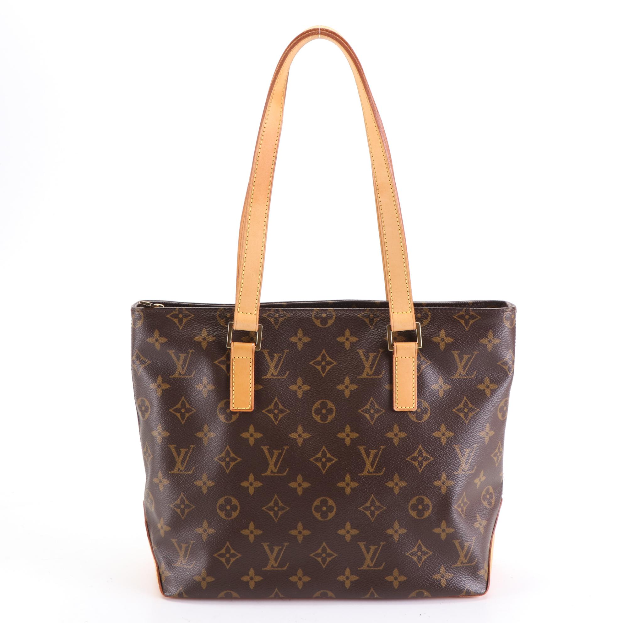 Louis Vuitton Cabas Piano Tote in Monogram Canvas and Vachetta Leather