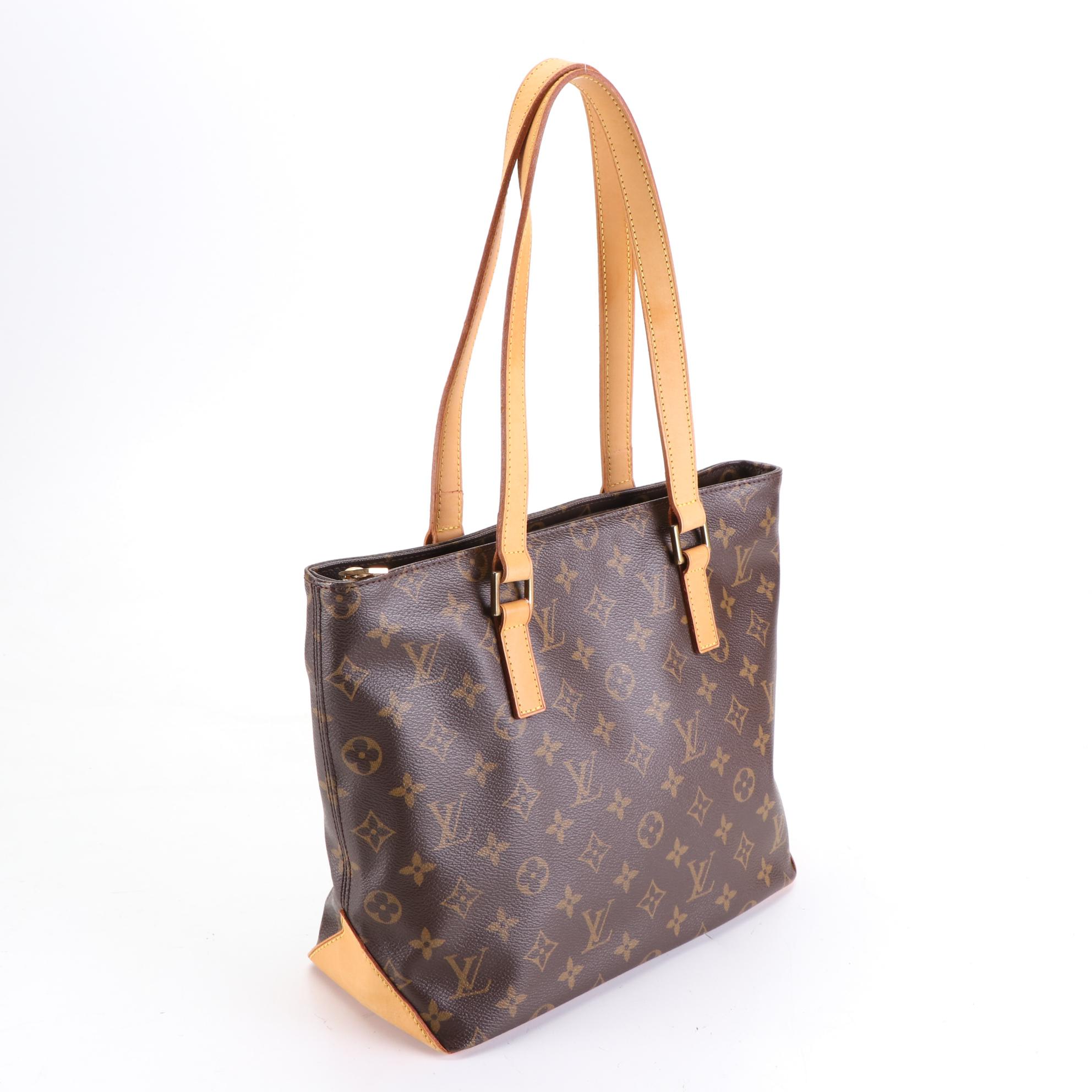 Louis Vuitton Cabas Piano Tote in Monogram Canvas and Vachetta Leather