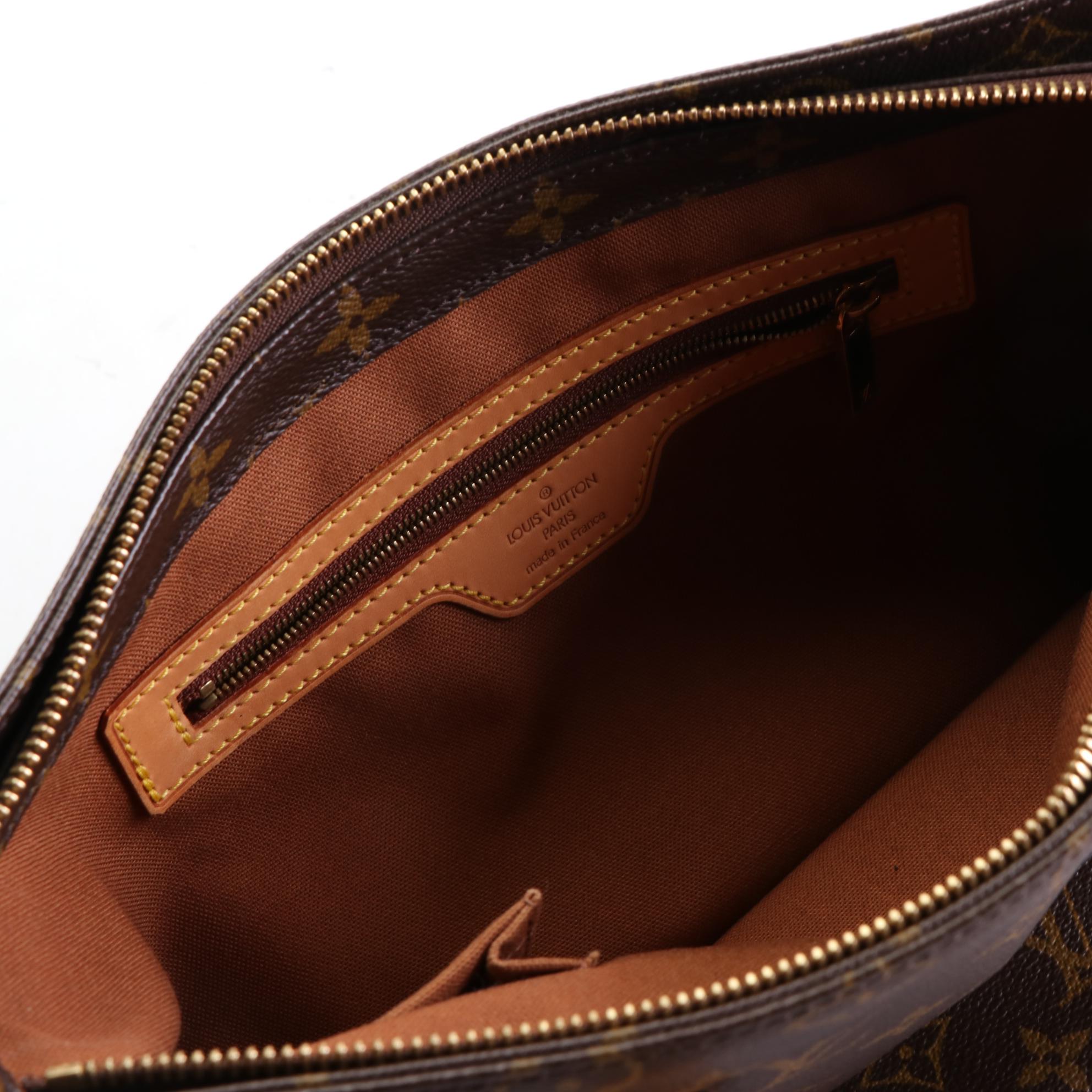 Louis Vuitton Cabas Piano Tote in Monogram Canvas and Vachetta Leather
