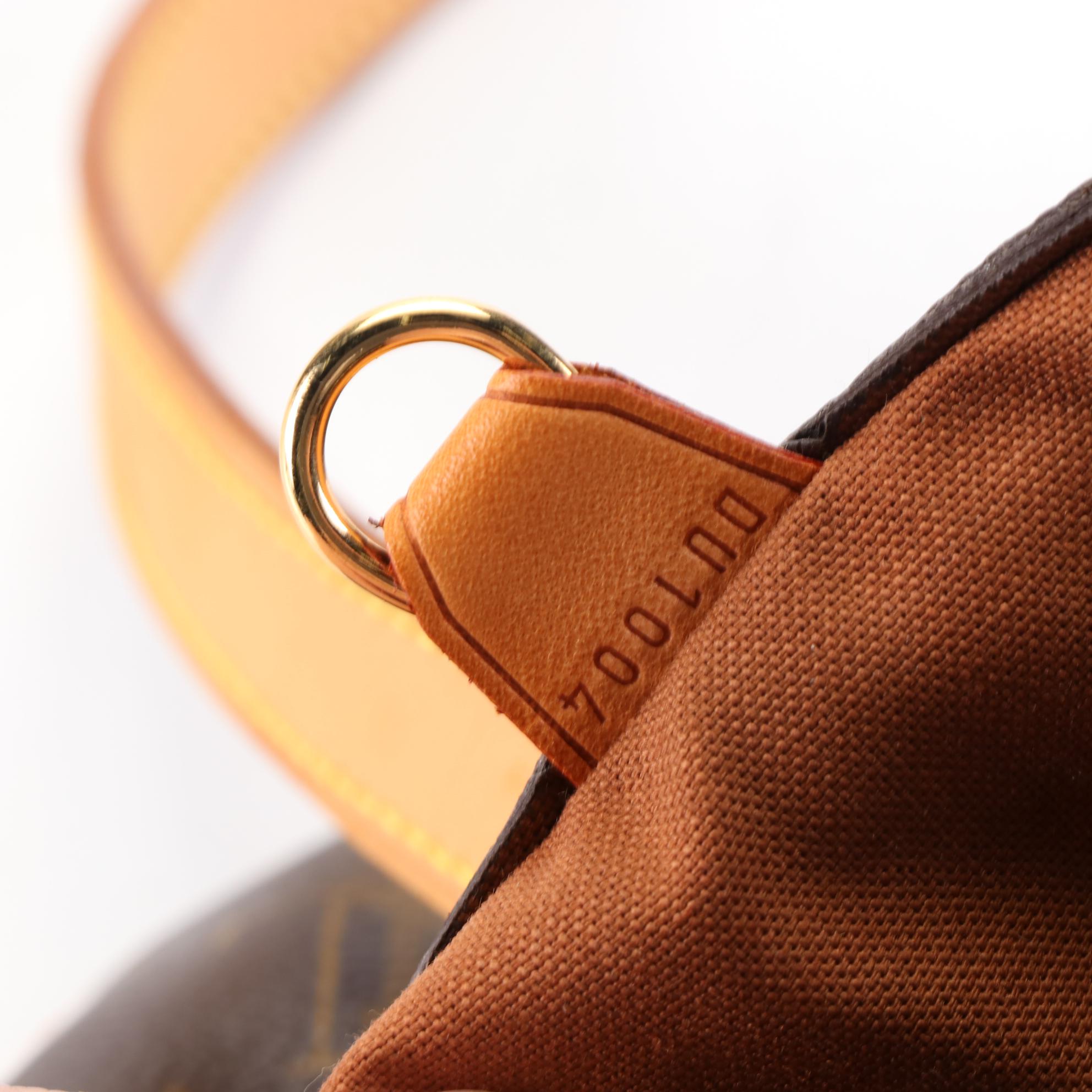 Louis Vuitton Cabas Piano Tote in Monogram Canvas and Vachetta Leather