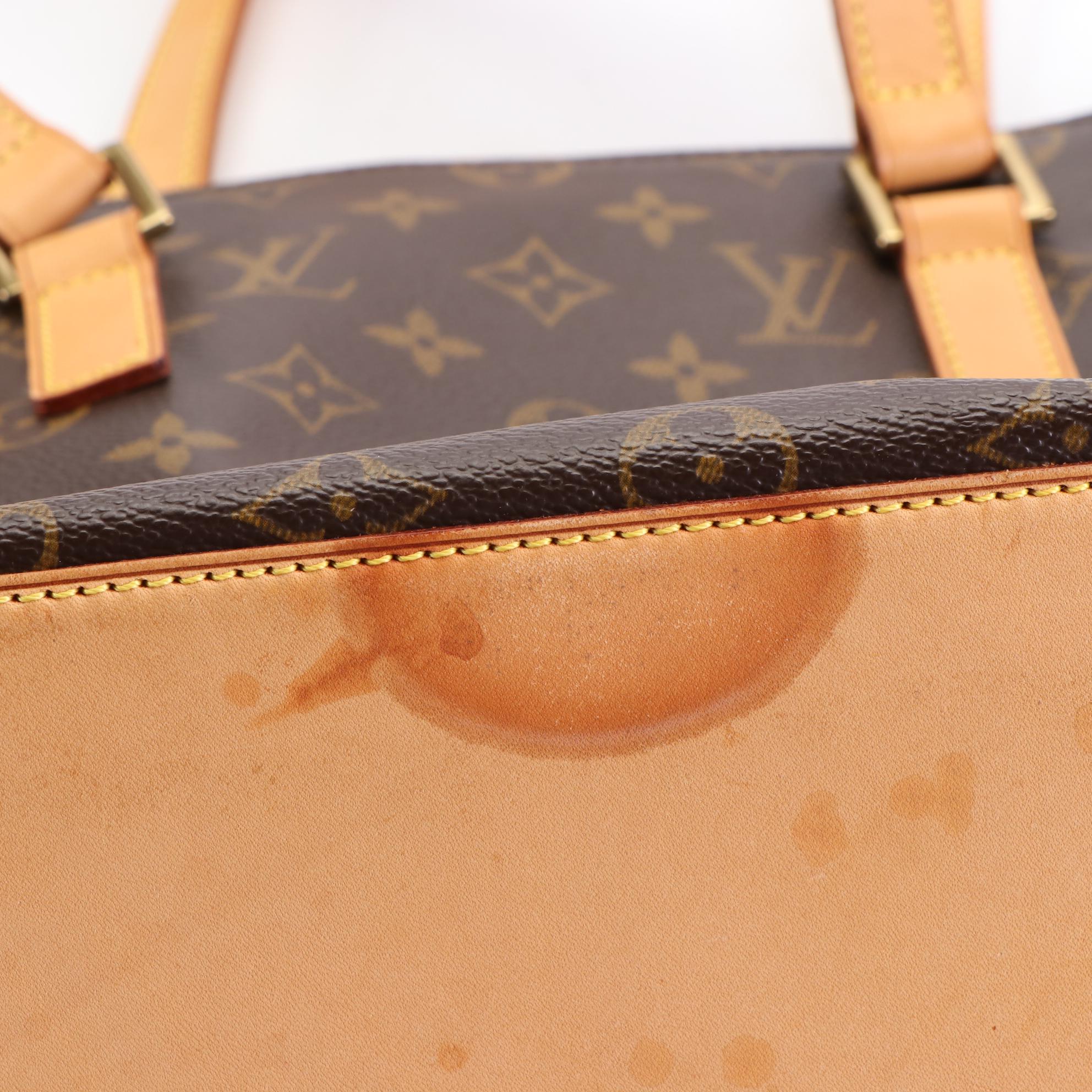 Louis Vuitton Cabas Piano Tote in Monogram Canvas and Vachetta Leather