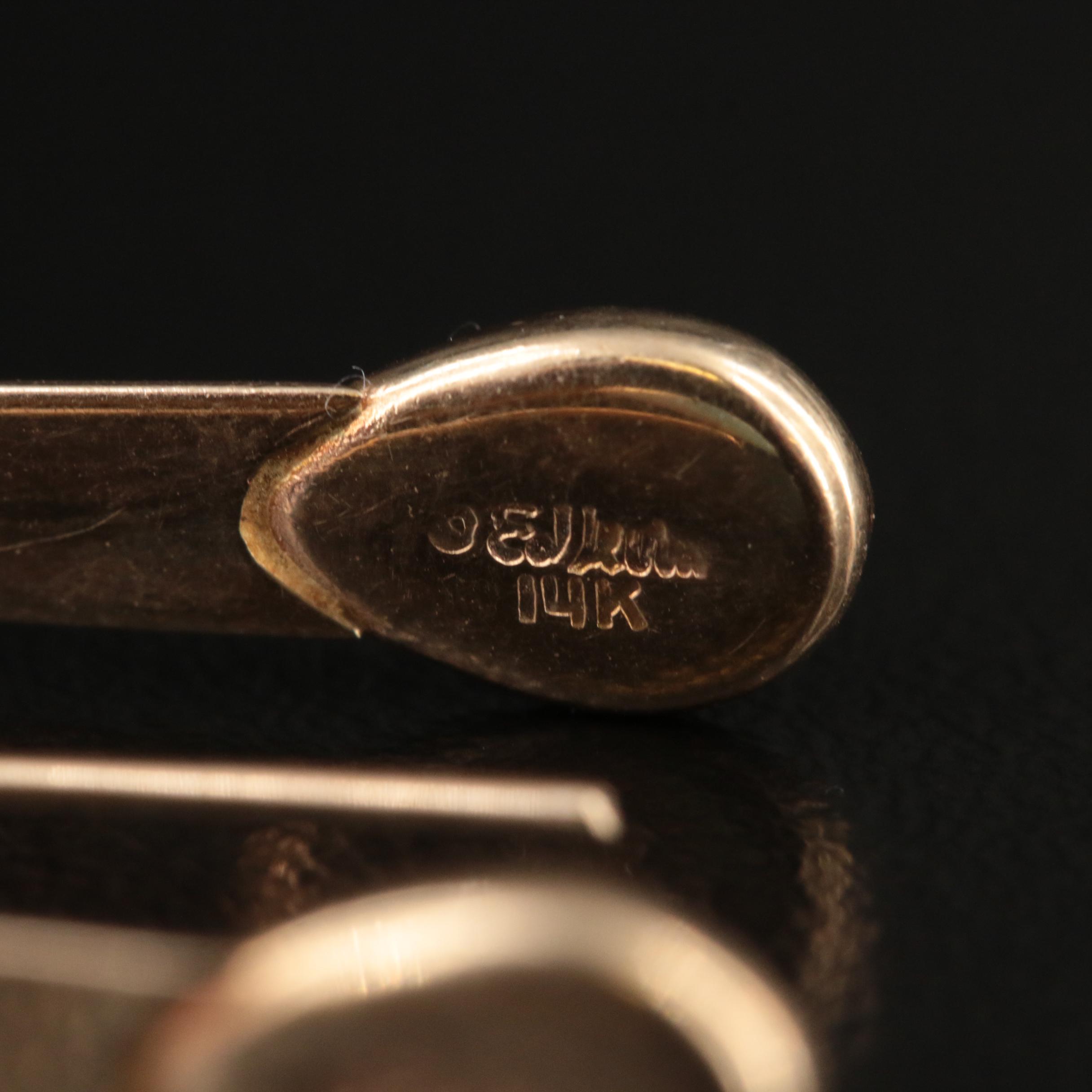 14K Opal Threader Earrings