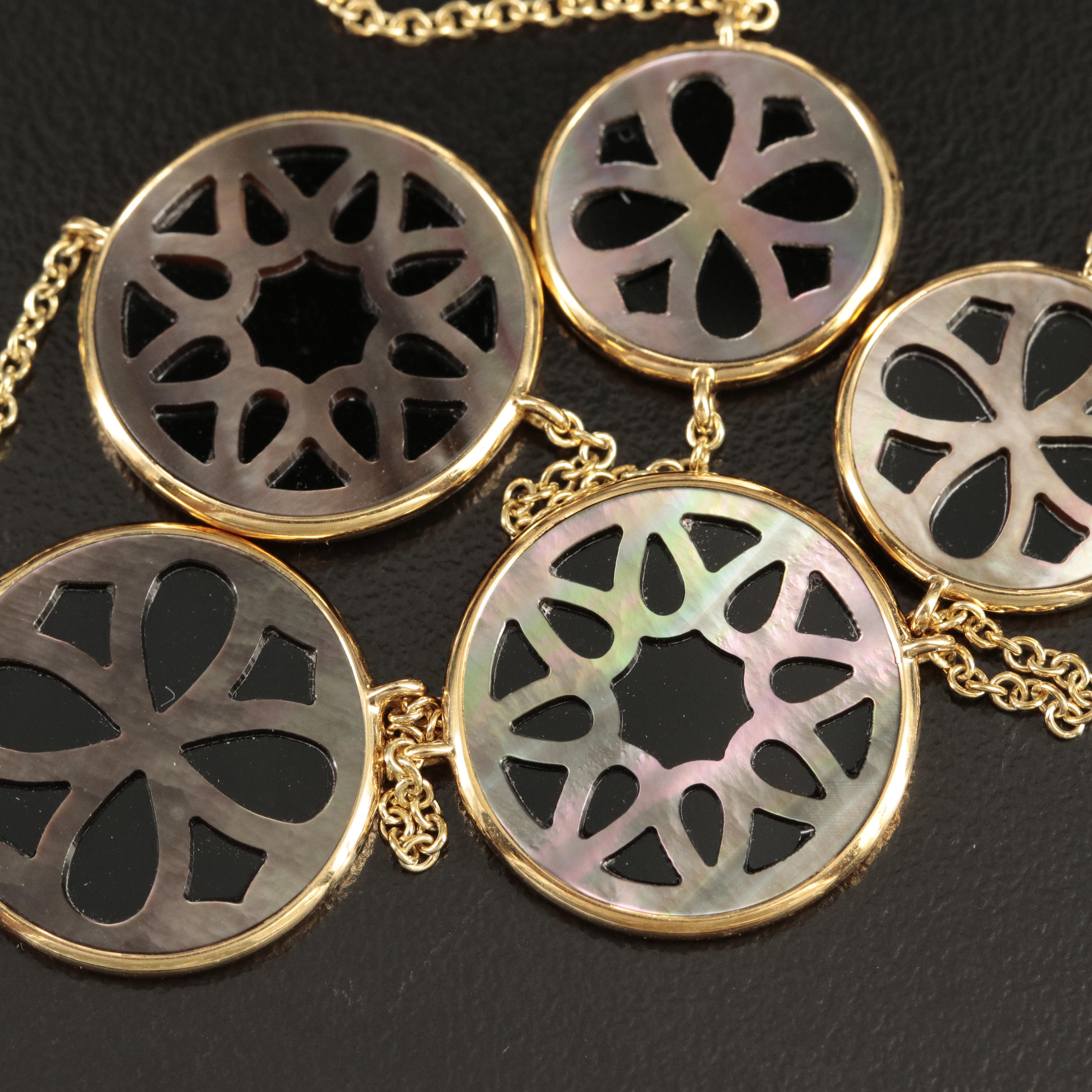 Ippolita 18K Black Onyx and Mother-of-Pearl