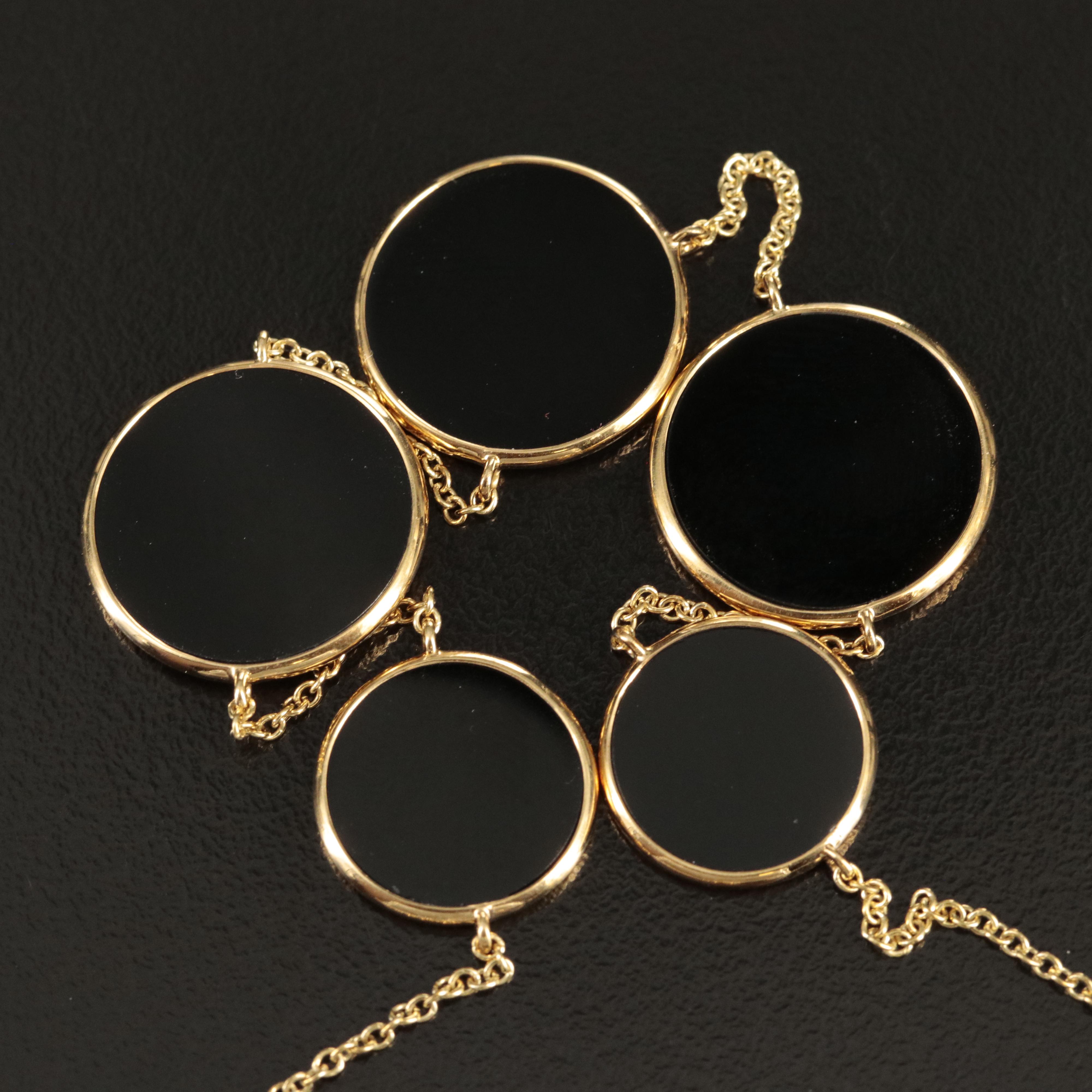 Ippolita 18K Black Onyx and Mother-of-Pearl