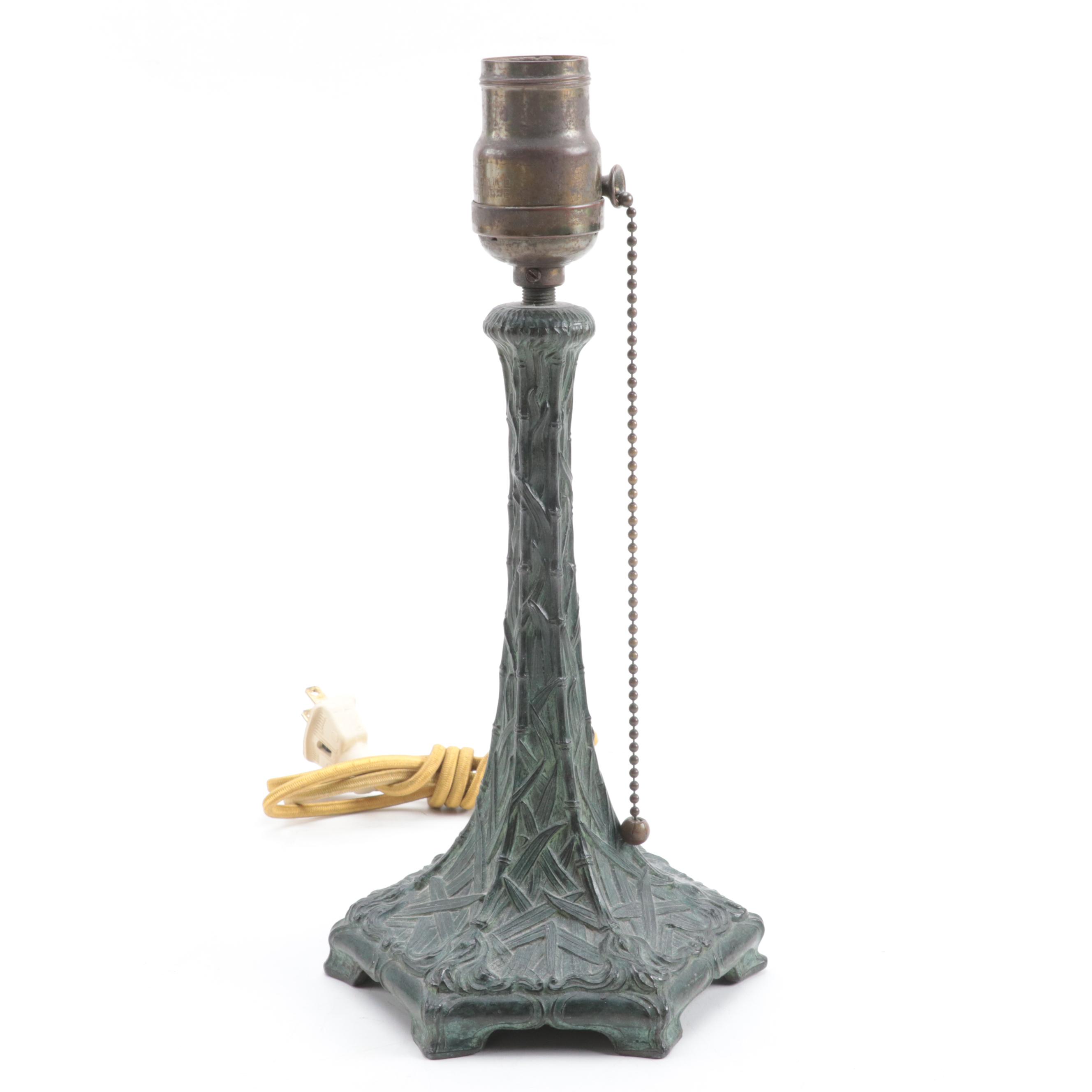 Carlson Brass and Copper Humidor with Scottish Terrier Door Stop and Table Lamp