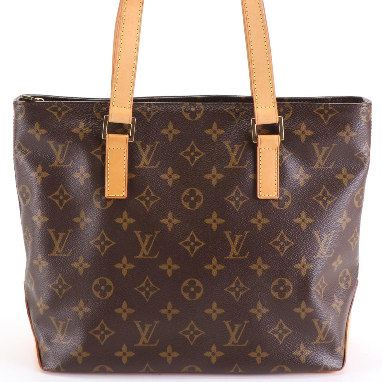 Louis Vuitton Cabas Piano Tote in Monogram Canvas and Vachetta Leather