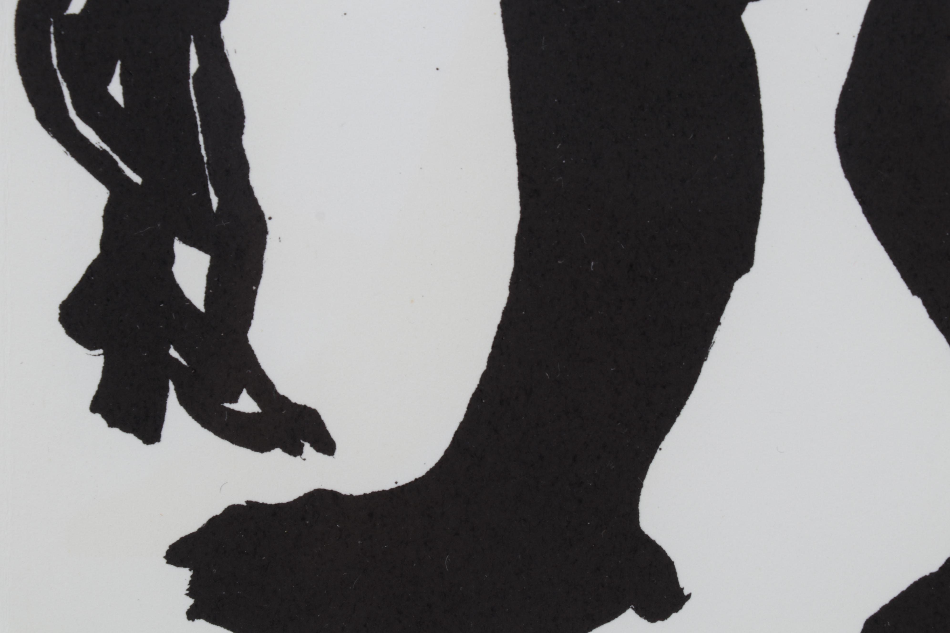 Alexander Calder Double-Page Color Lithograph for "Derrière le Miroir," 1975