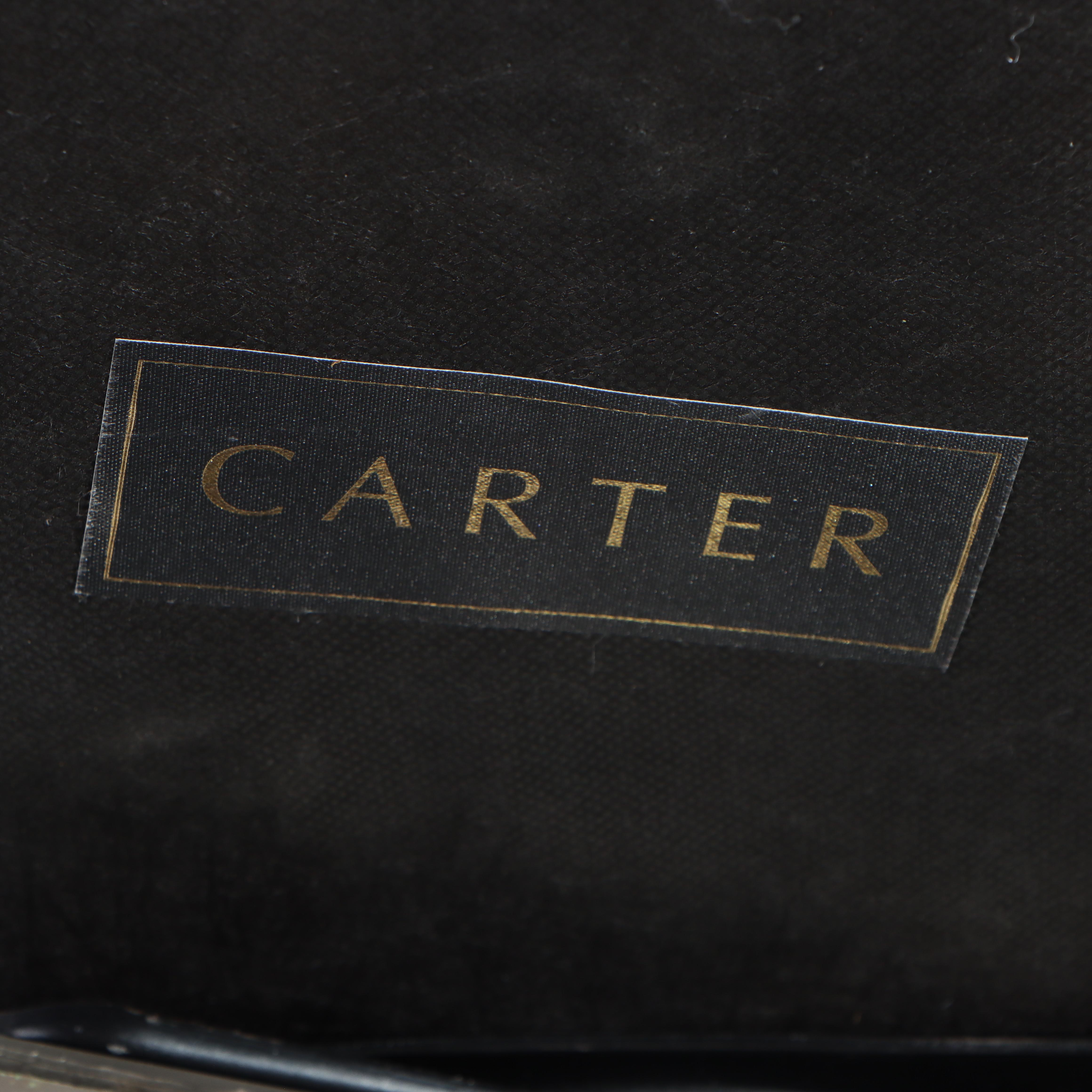 Pair of Carter Modernist Steel Pedestal Base Swivel Lounge Chairs, 1980s