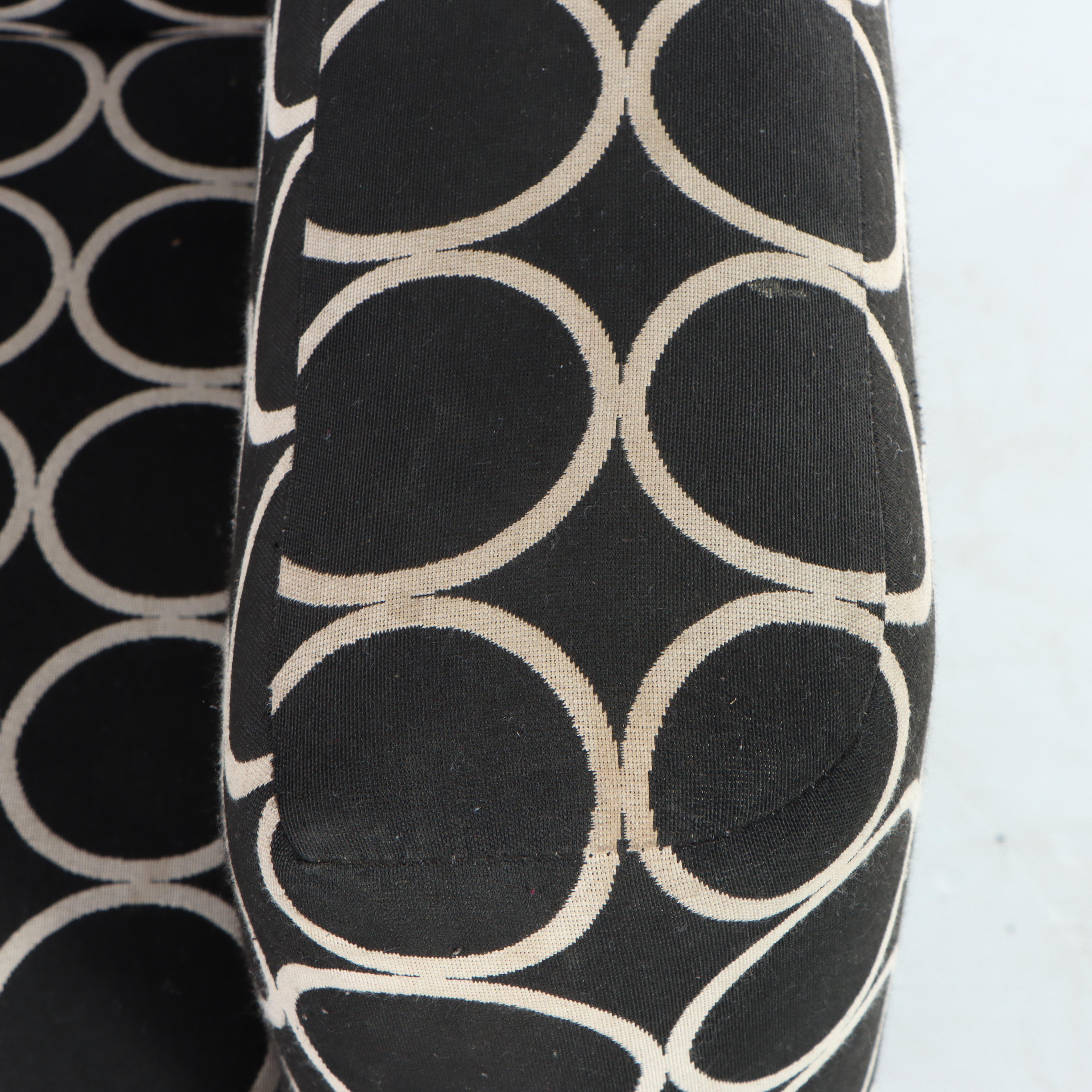 Pair of Carter Modernist Steel Pedestal Base Swivel Lounge Chairs, 1980s