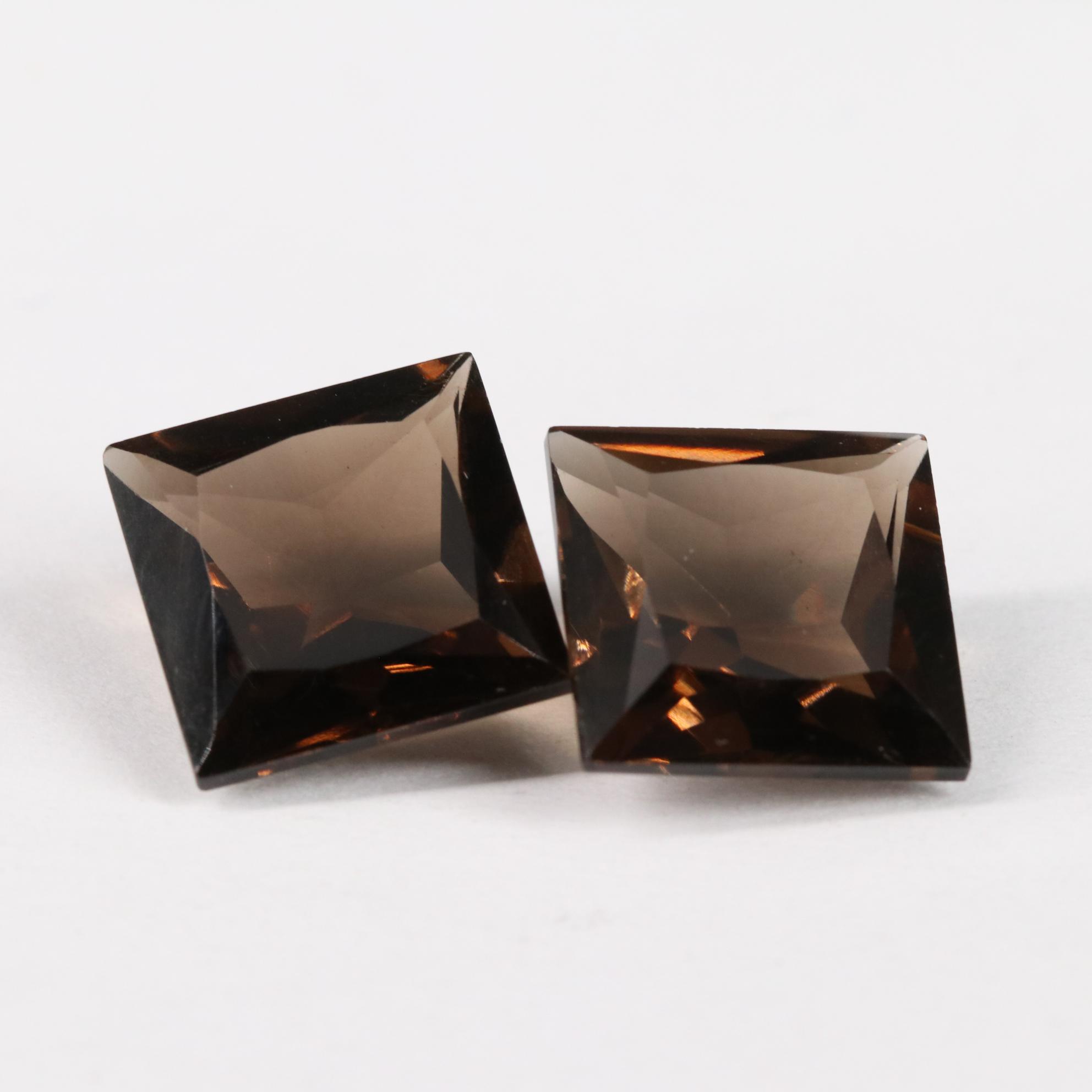 Loose 14.60 CTW Smoky Quartz Lot