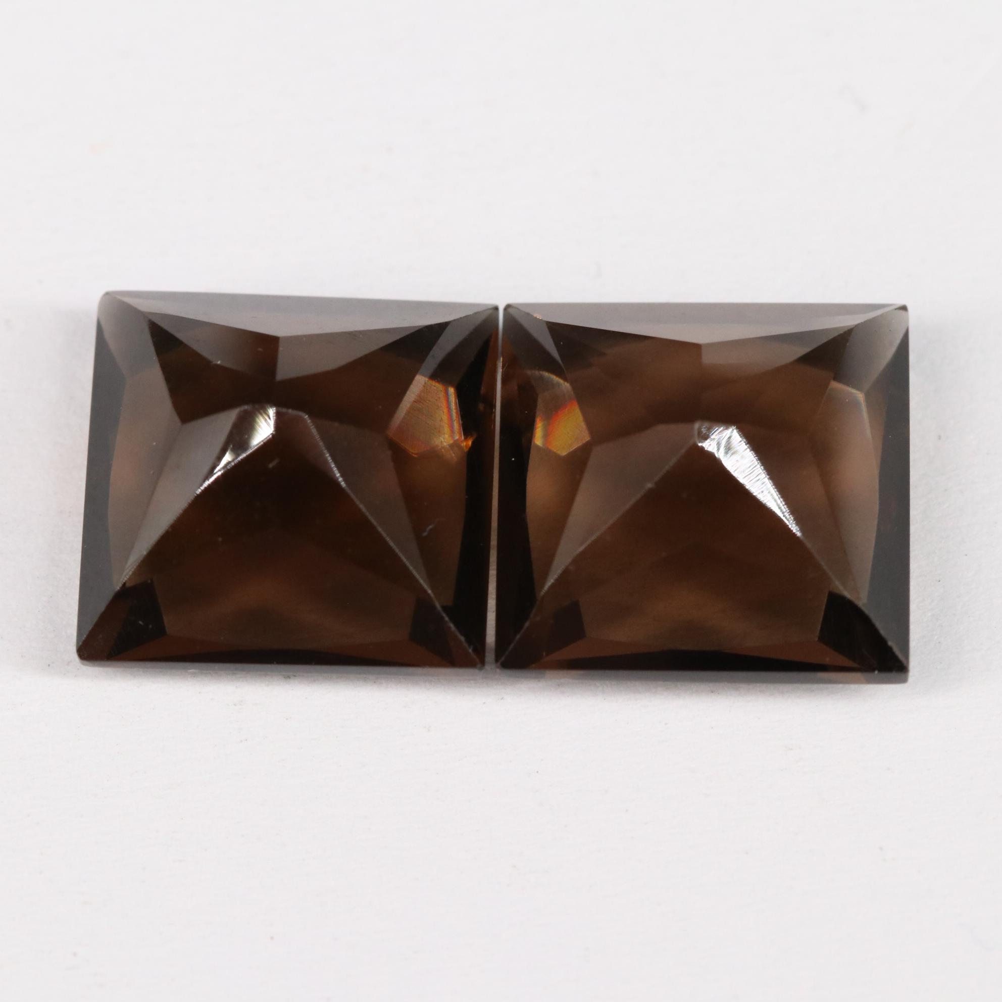 Loose 14.60 CTW Smoky Quartz Lot