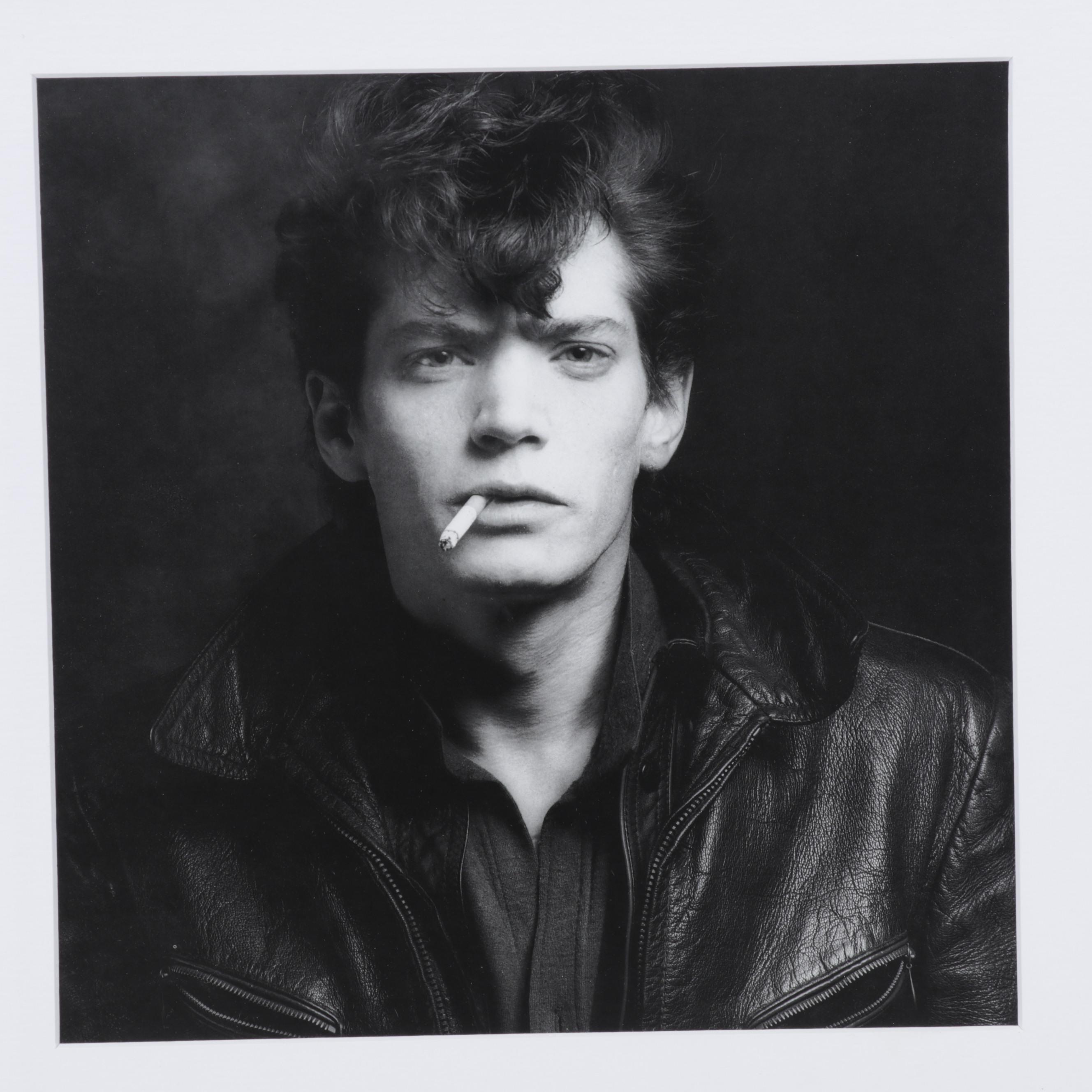 Offset Lithograph After Robert Mapplethorpe "Self Portrait," Circa 1992