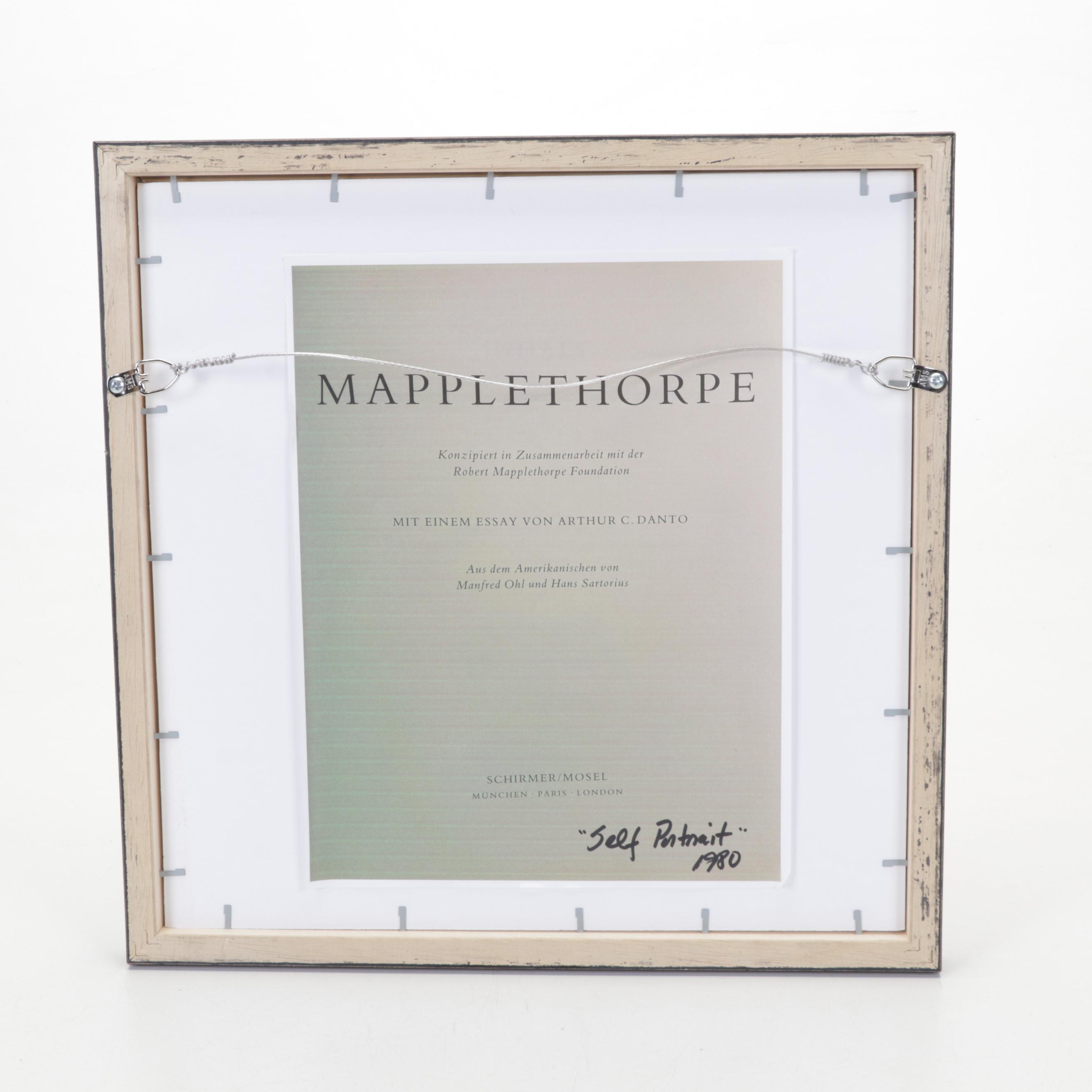 Offset Lithograph After Robert Mapplethorpe "Self Portrait," Circa 1992