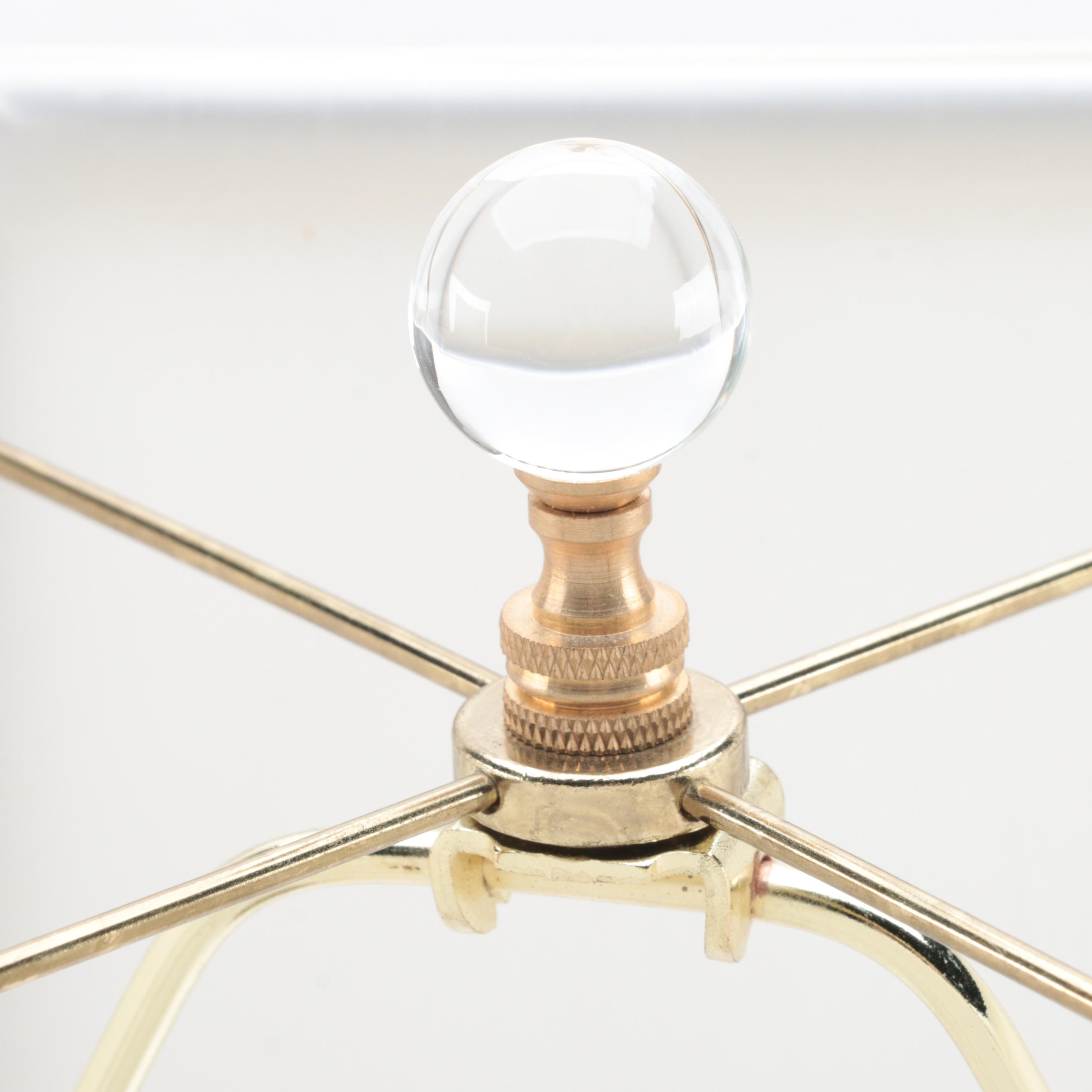 Japanese Totai Shippo Tree Bark Style Vase Table Lamp, Late 20th Century