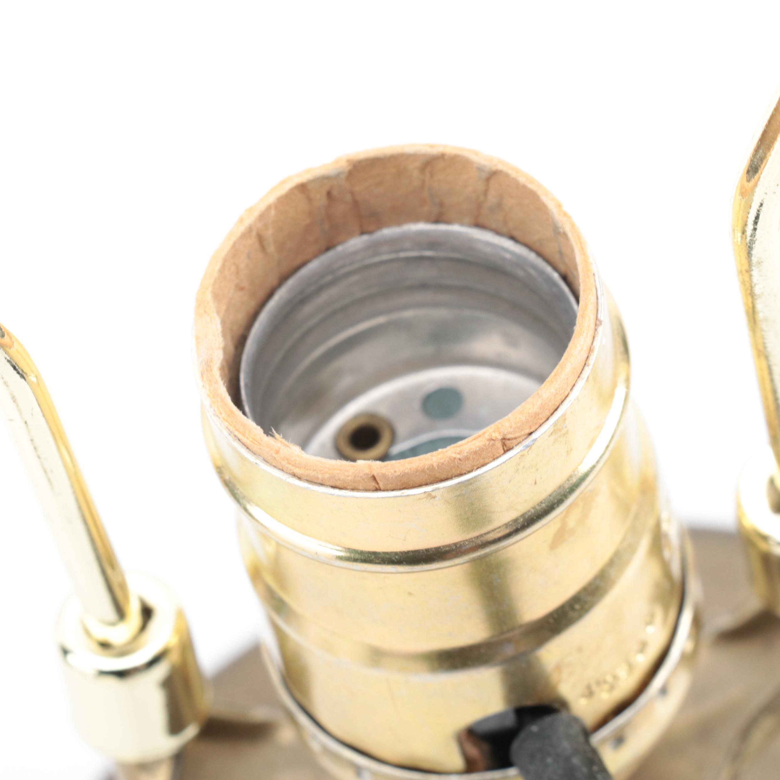 Japanese Totai Shippo Tree Bark Style Vase Table Lamp, Late 20th Century