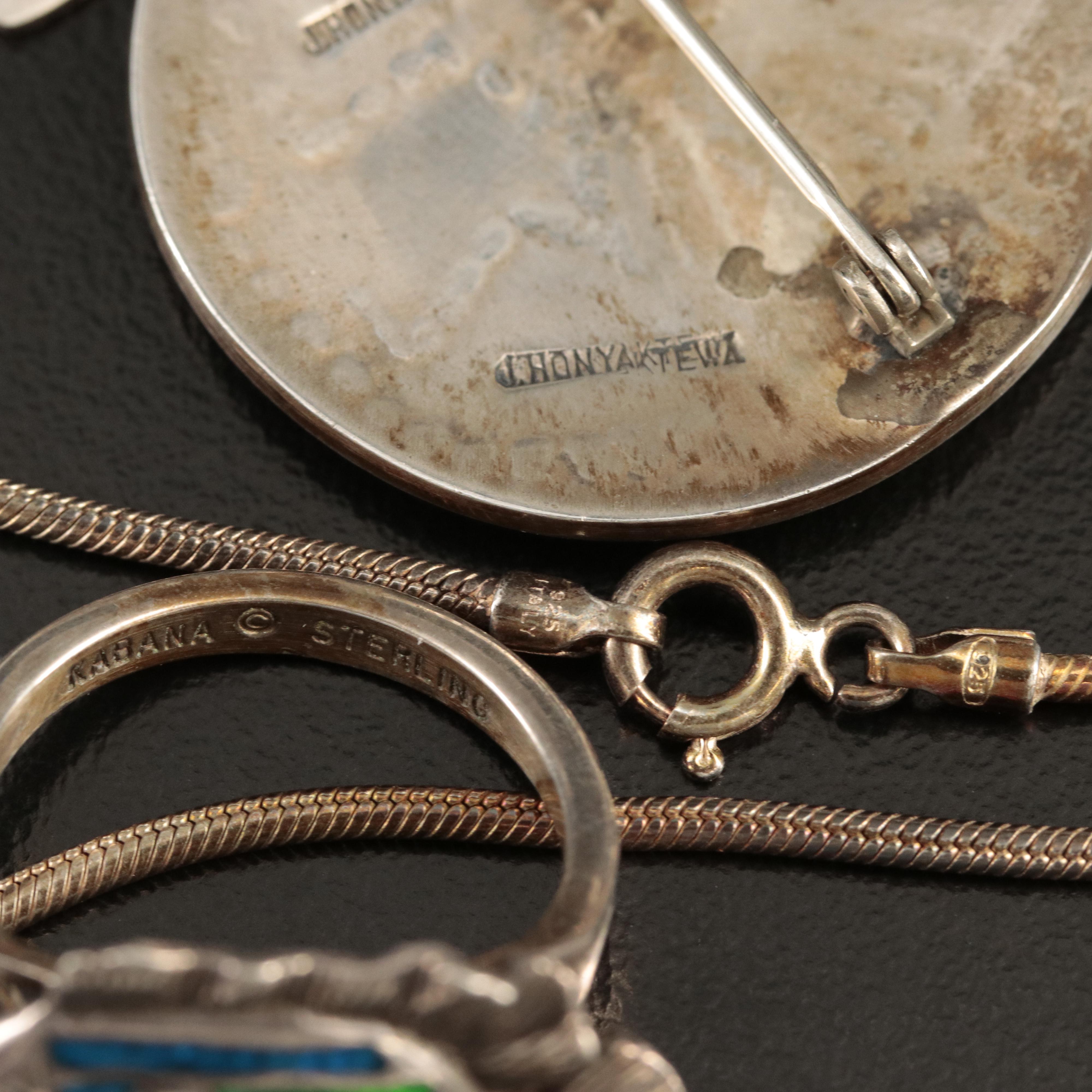 Kabana, Coral, Mexican and Kokopelli Featured in Sterling Jewelry