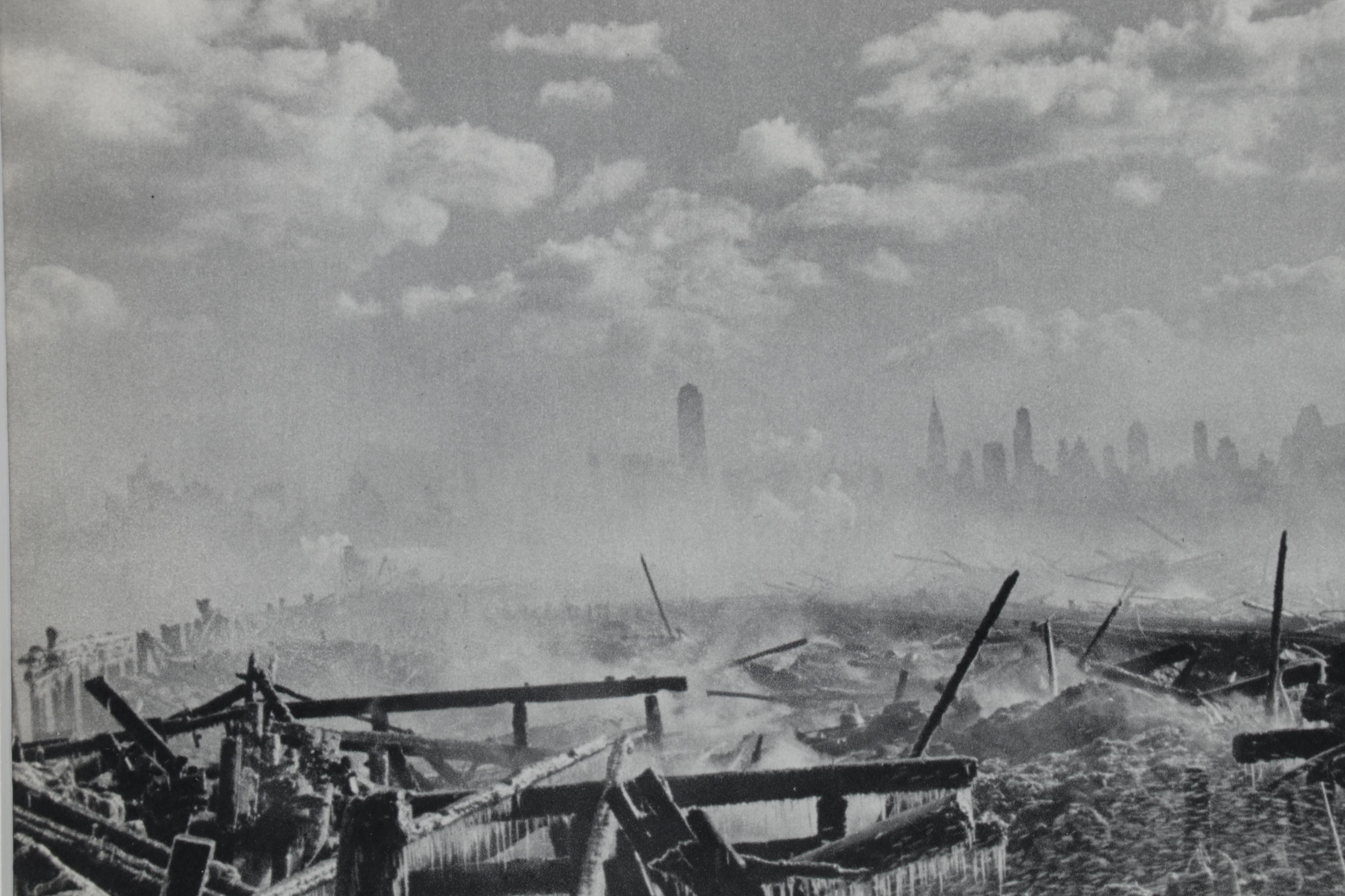 Henri Cartier-Bresson Rotogravure "New York, 1947" From "The Decisive Moment"