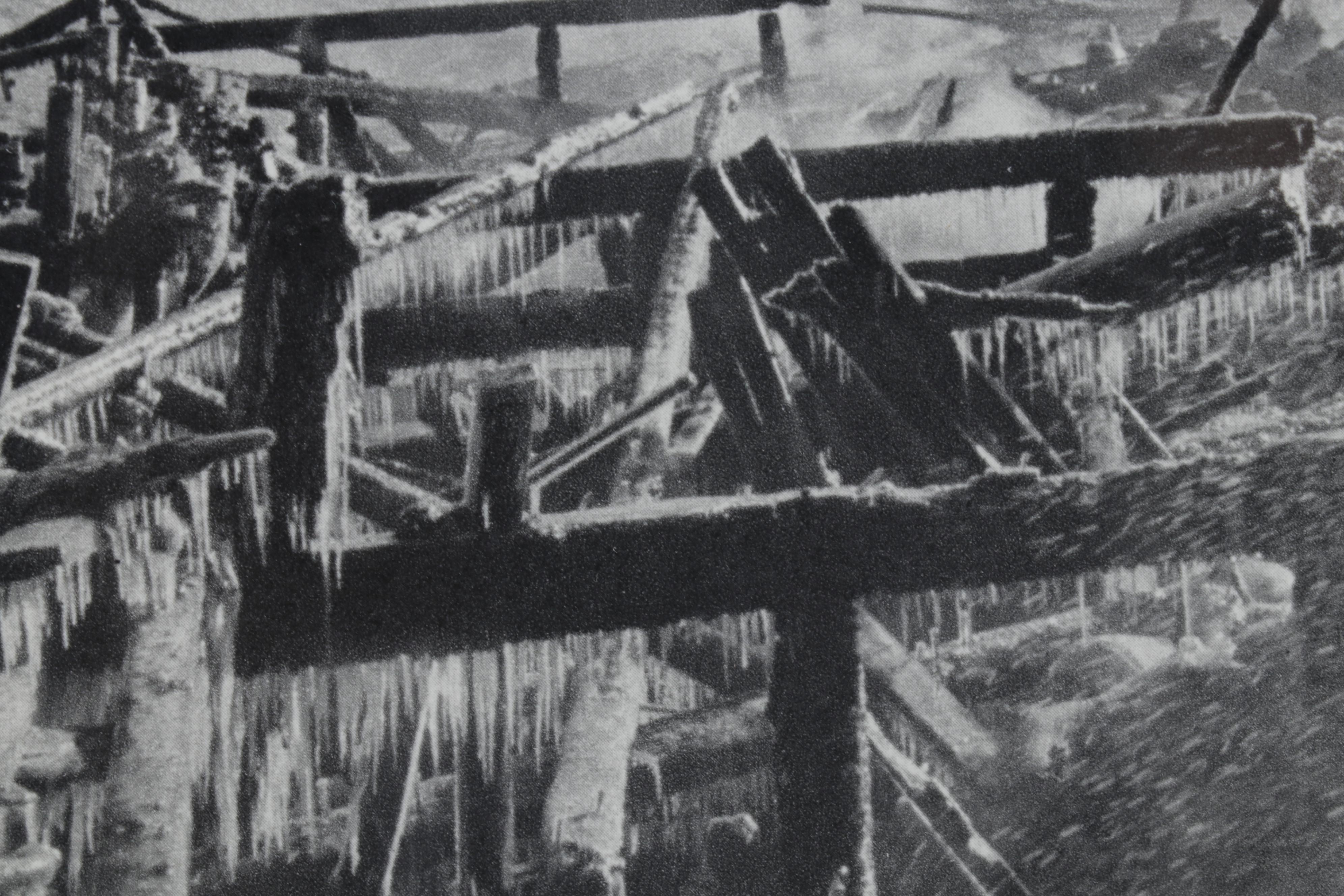 Henri Cartier-Bresson Rotogravure "New York, 1947" From "The Decisive Moment"